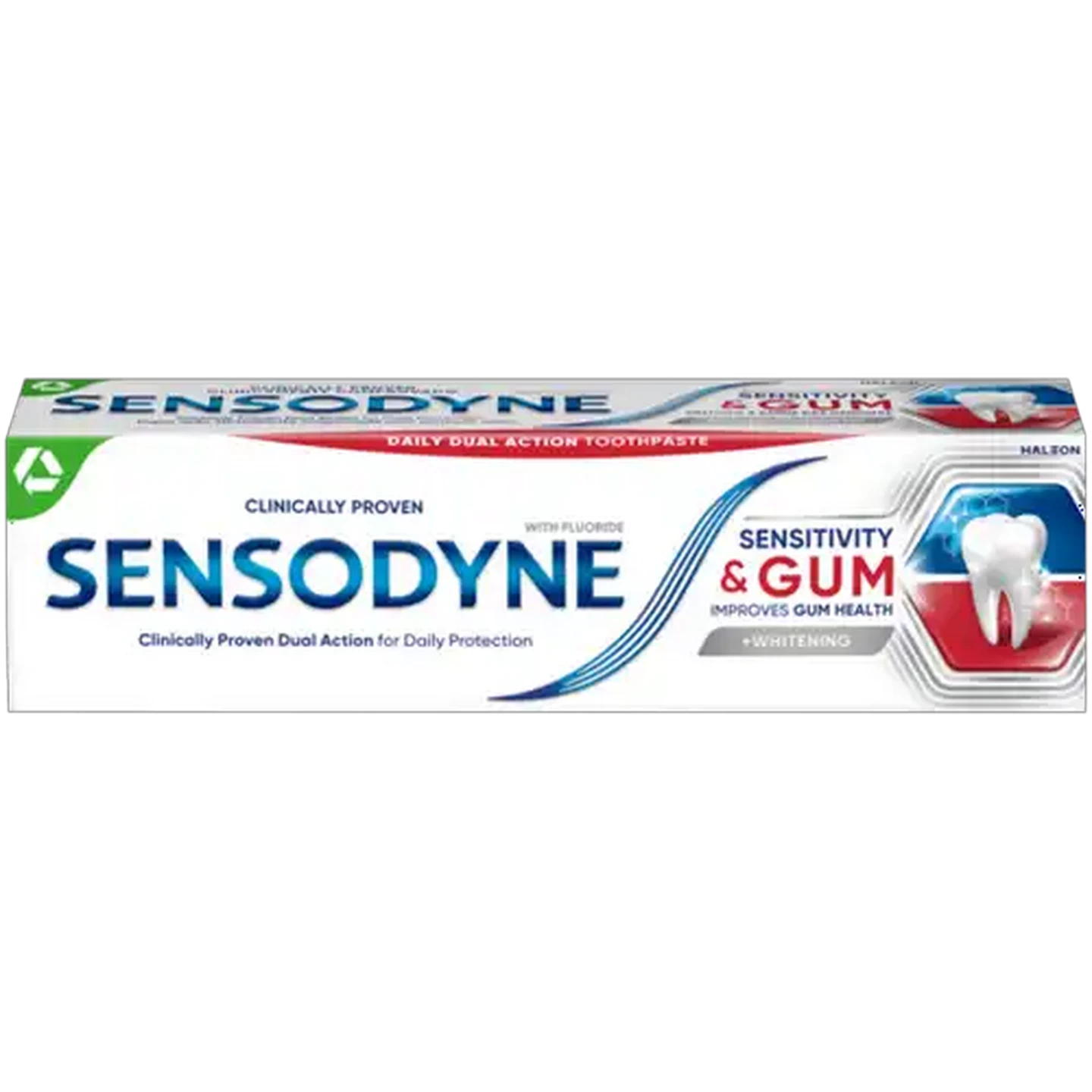 Image of Sensodyne Sensitivity & Gum Whitening Fluoride Toothpaste 75ml