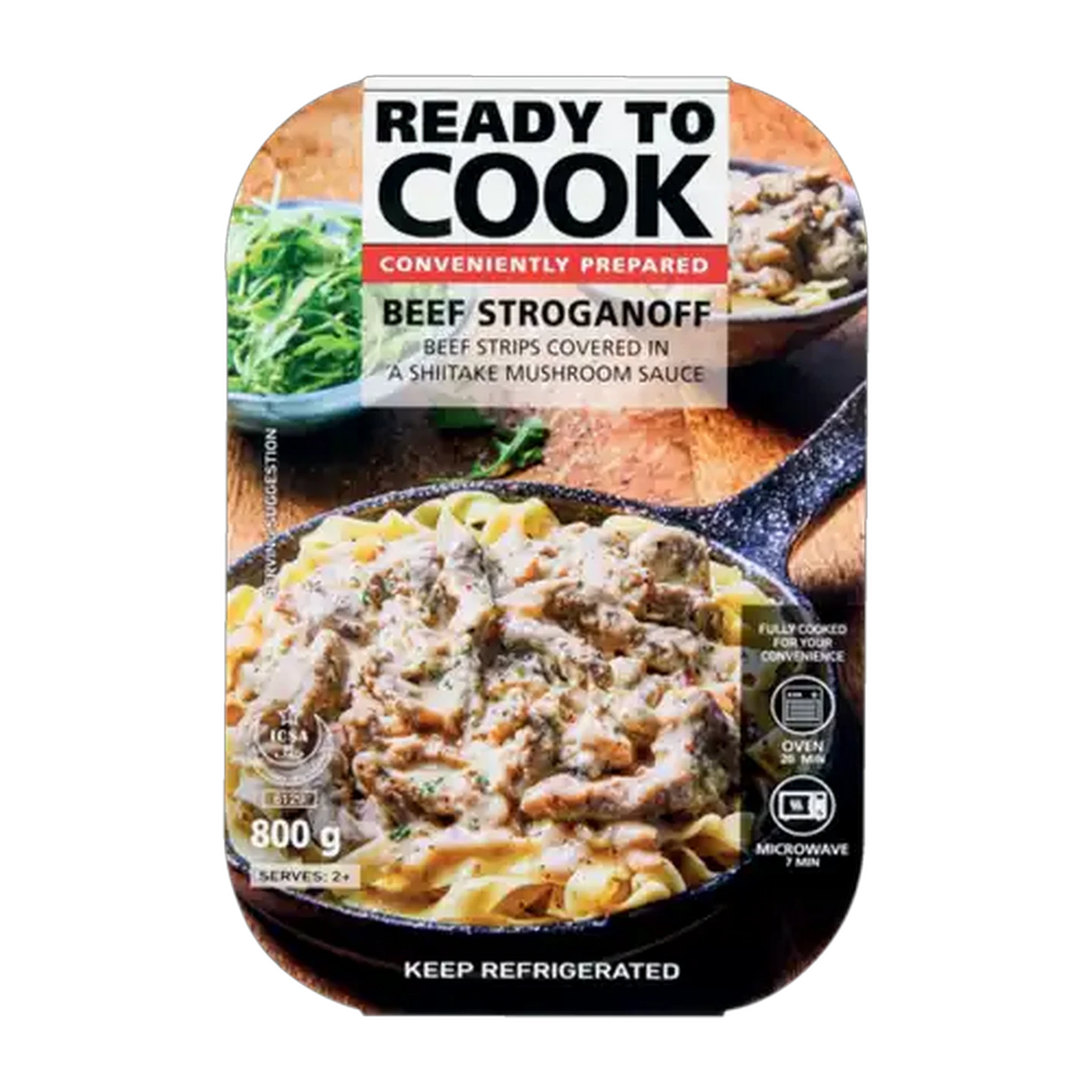 Image of Ready To Cook Beef Stroganoff 800g