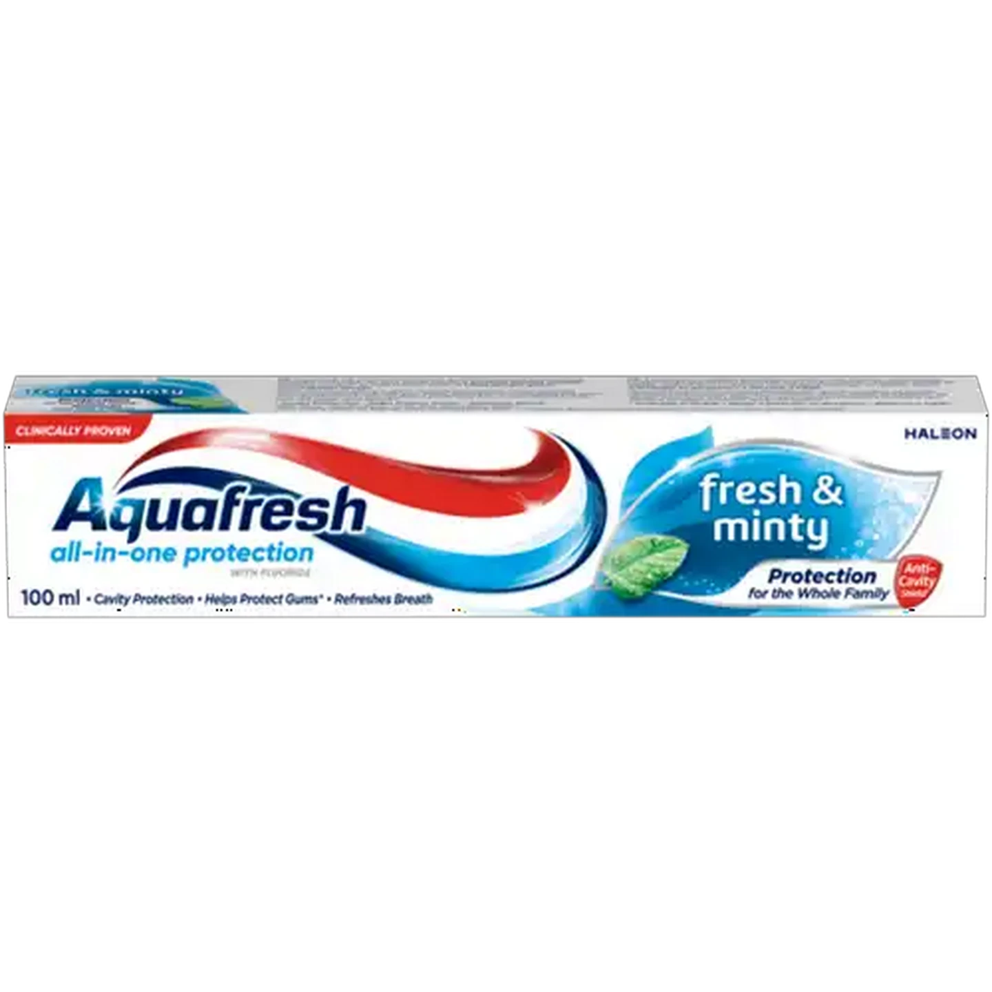 Image of Aquafresh All-in-One Protection Fresh & Minty Fluoride Toothpaste 100ml