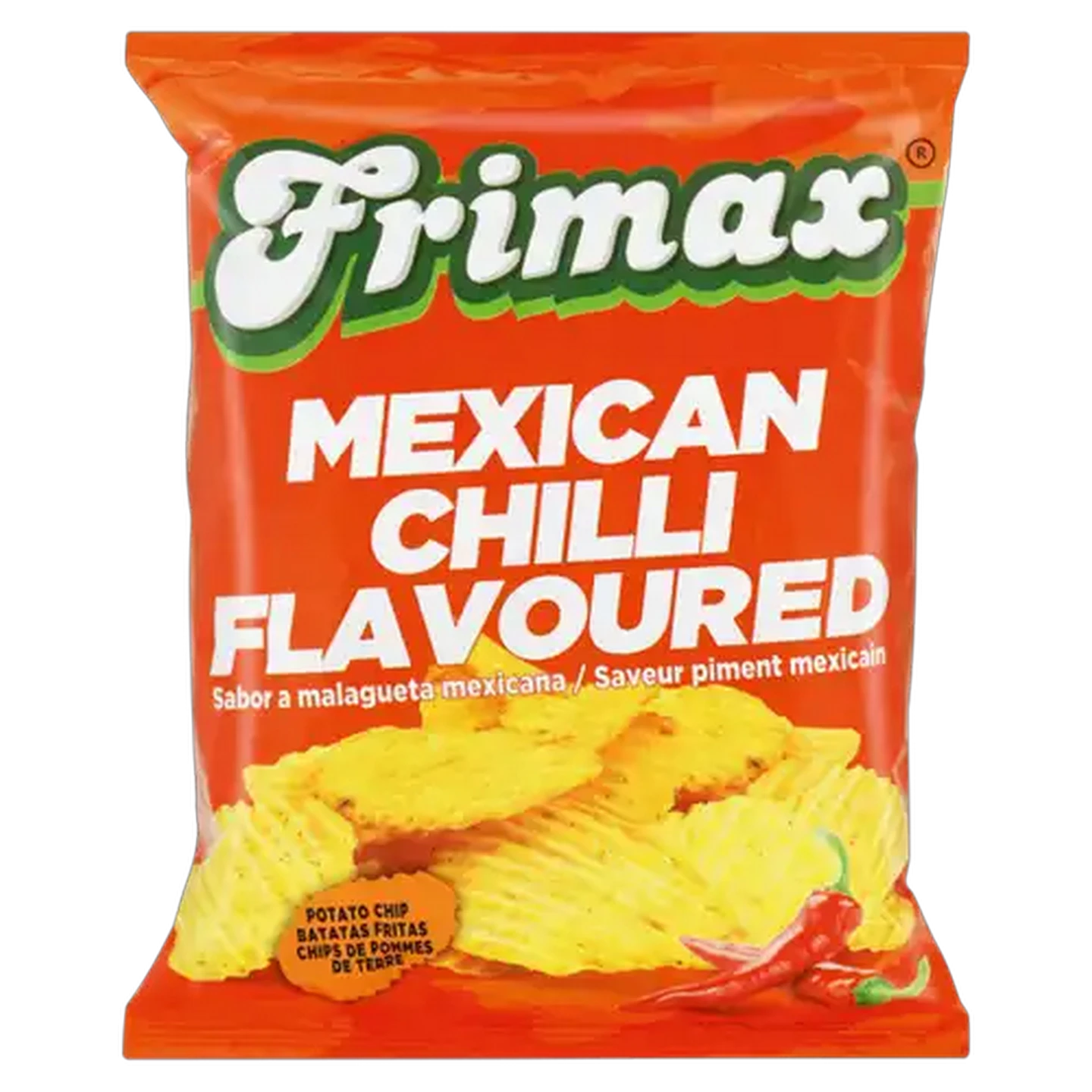 Image of Frimax Mexican Chilli Flavoured Potato Chips 125g