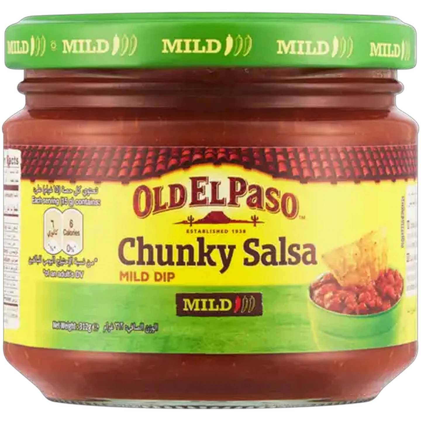 Image of Old El Paso Mild Chunky Salsa 312g
