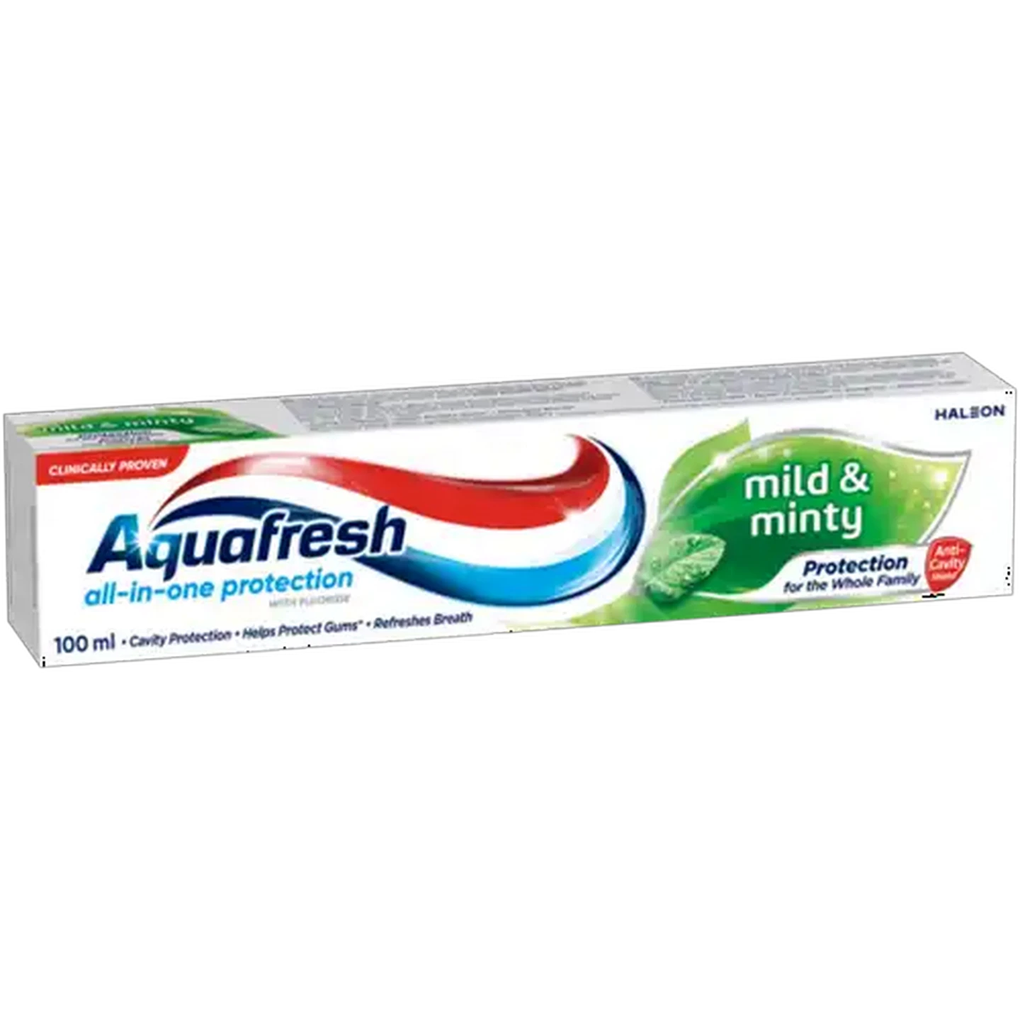 Image of Aquafresh All-in-One Protection Mild & Minty Fluoride Toothpaste 100ml