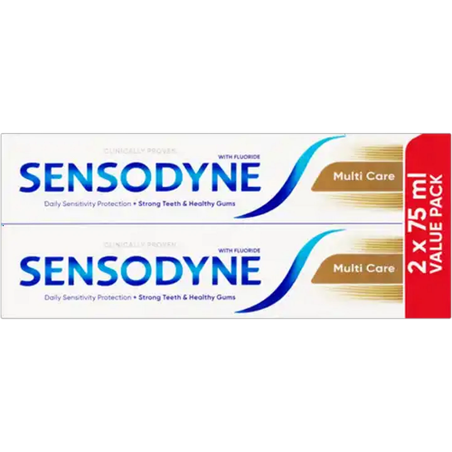 Image of Sensodyne Multi Care Value Pack Toothpaste 2 x 75ml