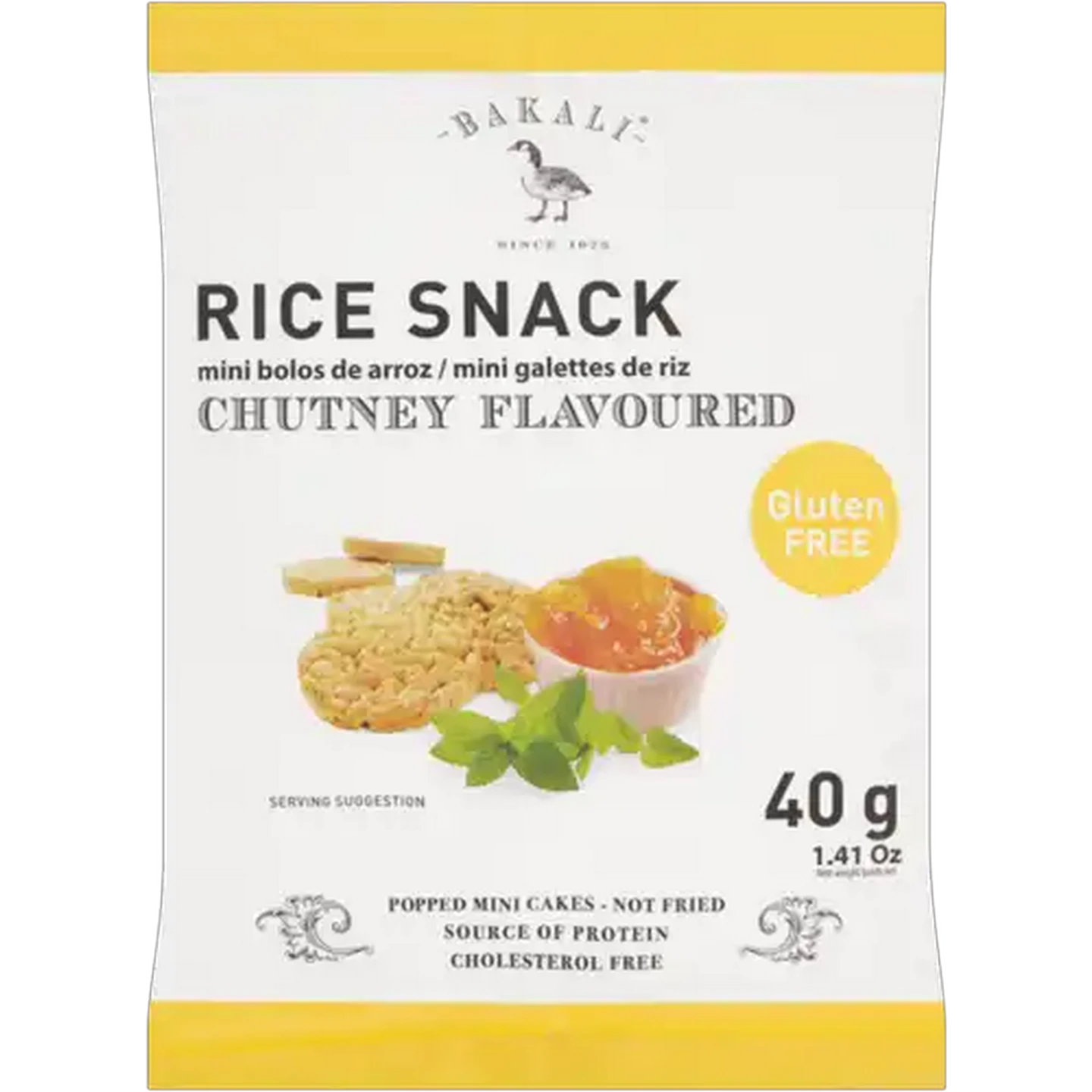 Image of Bakali Chutney Flavoured Rice Snack 40g