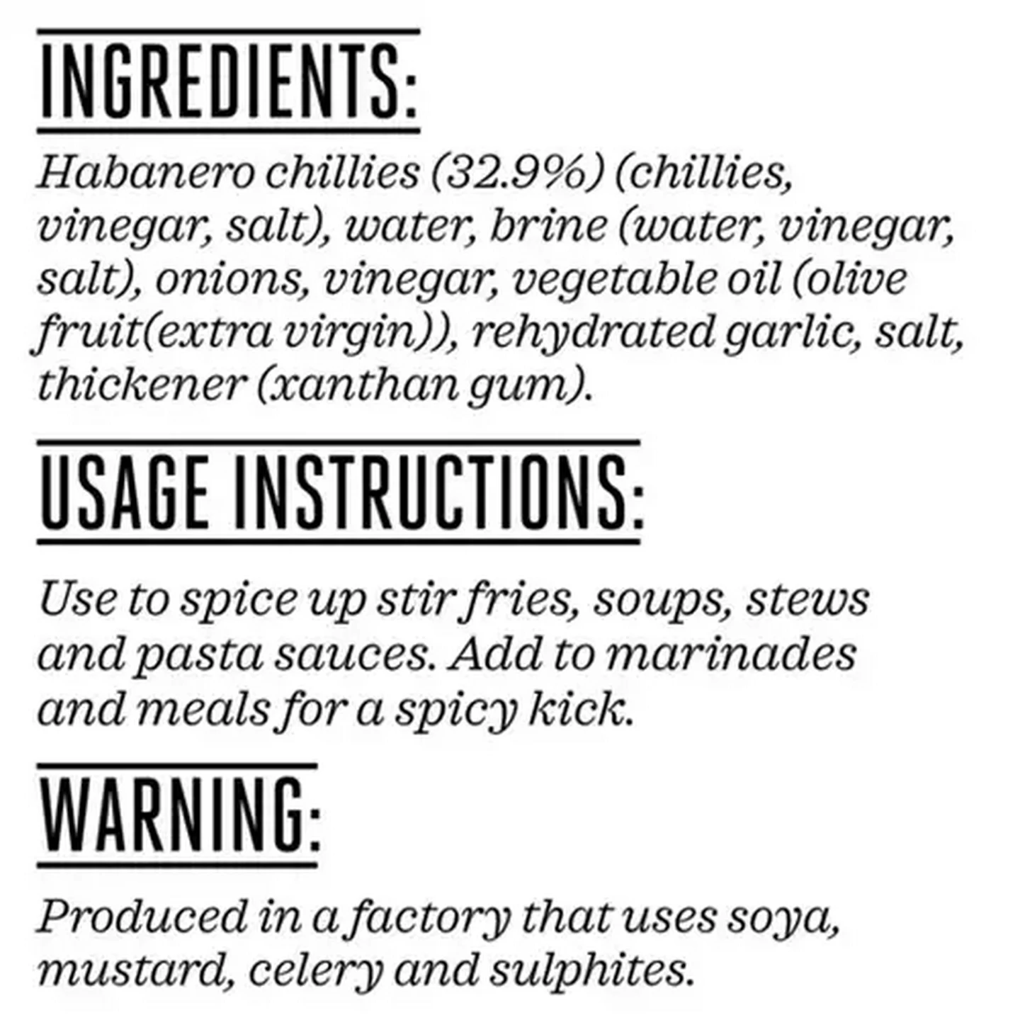 Image of Forage And Feast Habanero Hot Sauce 200ml