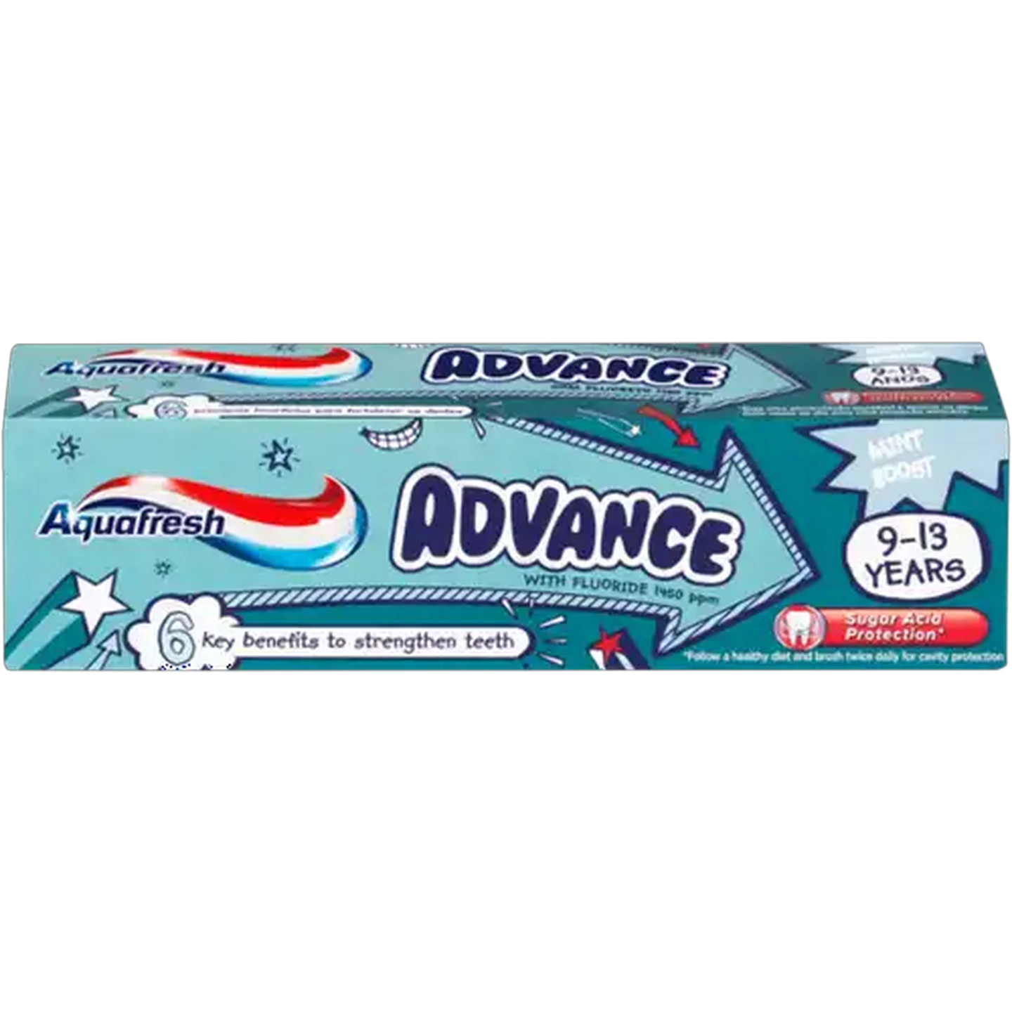 Image of Aquafresh Advance Mint Boost Toothpaste 75ml