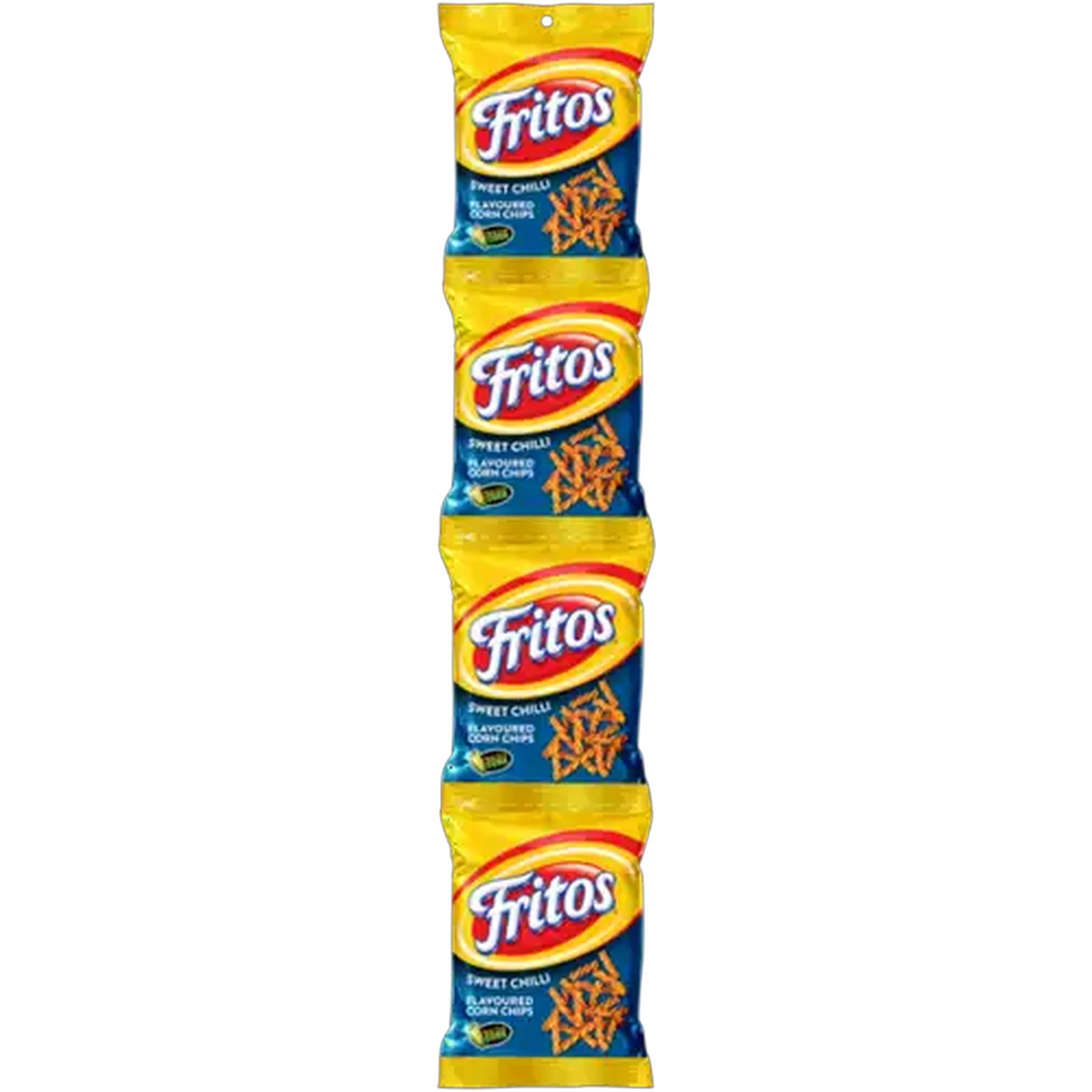 Image of Fritos Twists Sweet Chilli Flavoured Corn Chips 4 x 25g