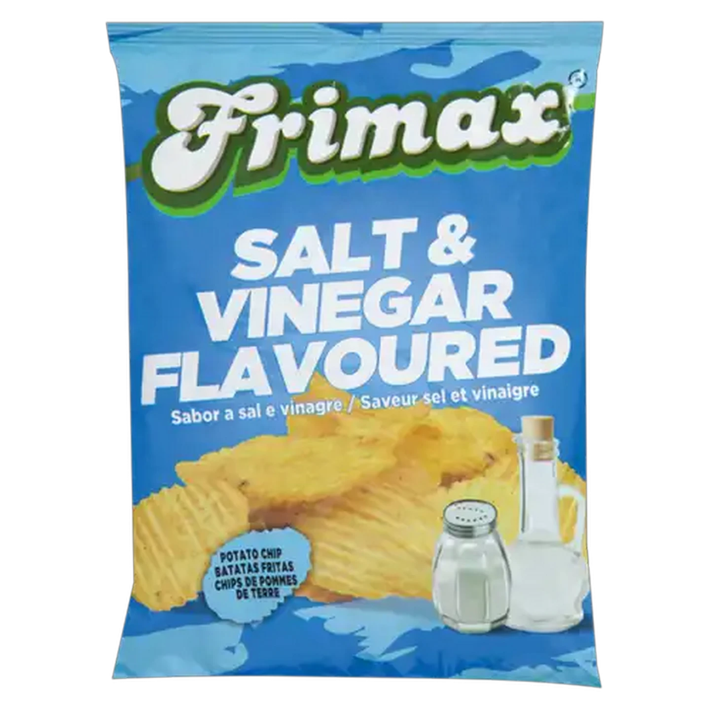 Image of Frimax Salt & Vinegar Flavoured Potato Chips 125g