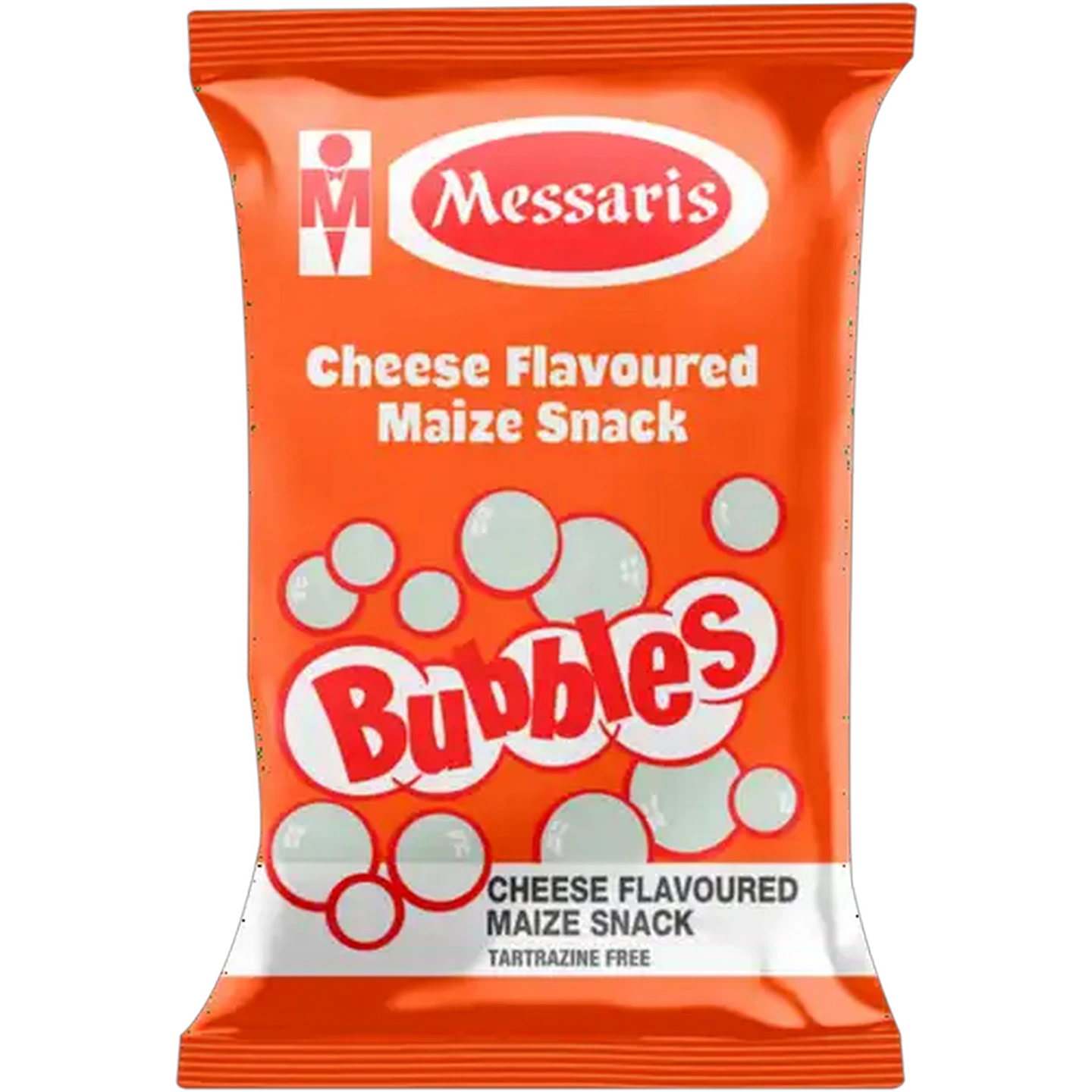 Image of Messaris Bubbles Cheese Flavoured Maize Snack 100g