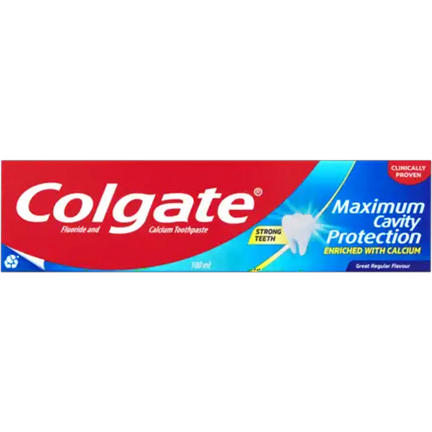 Image of Colgate Maximum Cavity Protection Regular Flavour Fluoride & Calcium Toothpaste 100ml