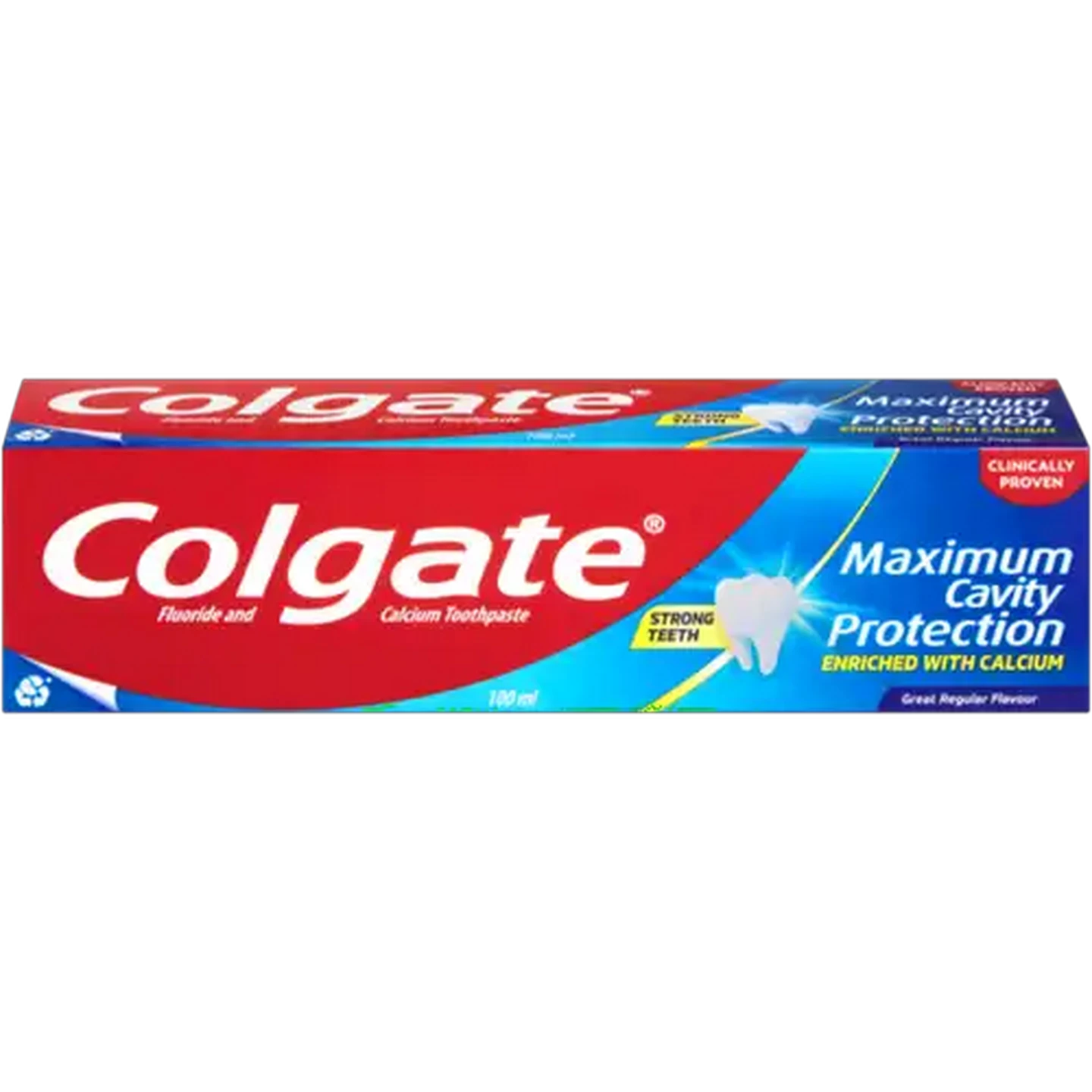 Image of Colgate Maximum Cavity Protection Regular Flavour Fluoride & Calcium Toothpaste 100ml
