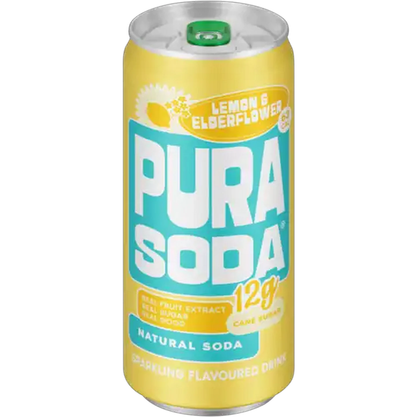 Image of PURA Soda Lemon & Elderflower Flavoured Sparkling Drink 300ml