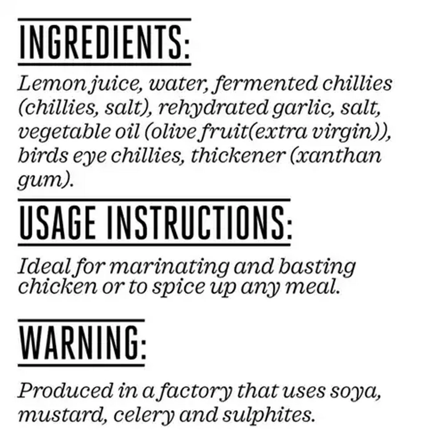 Image of Forage And Feast Peri Peri Hot Sauce 200ml
