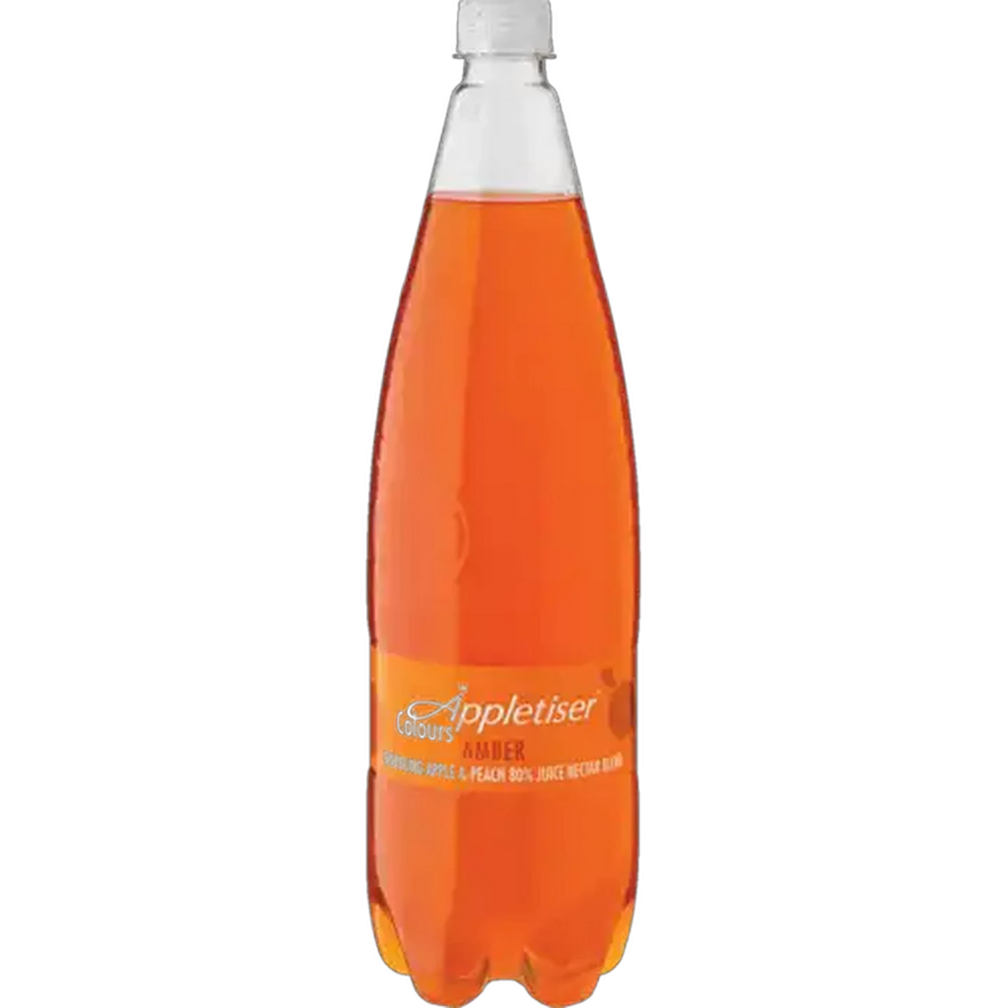 Image of Appletiser Colours Amber Apple & Peach Flavoured Sparkling Juice 1.25L