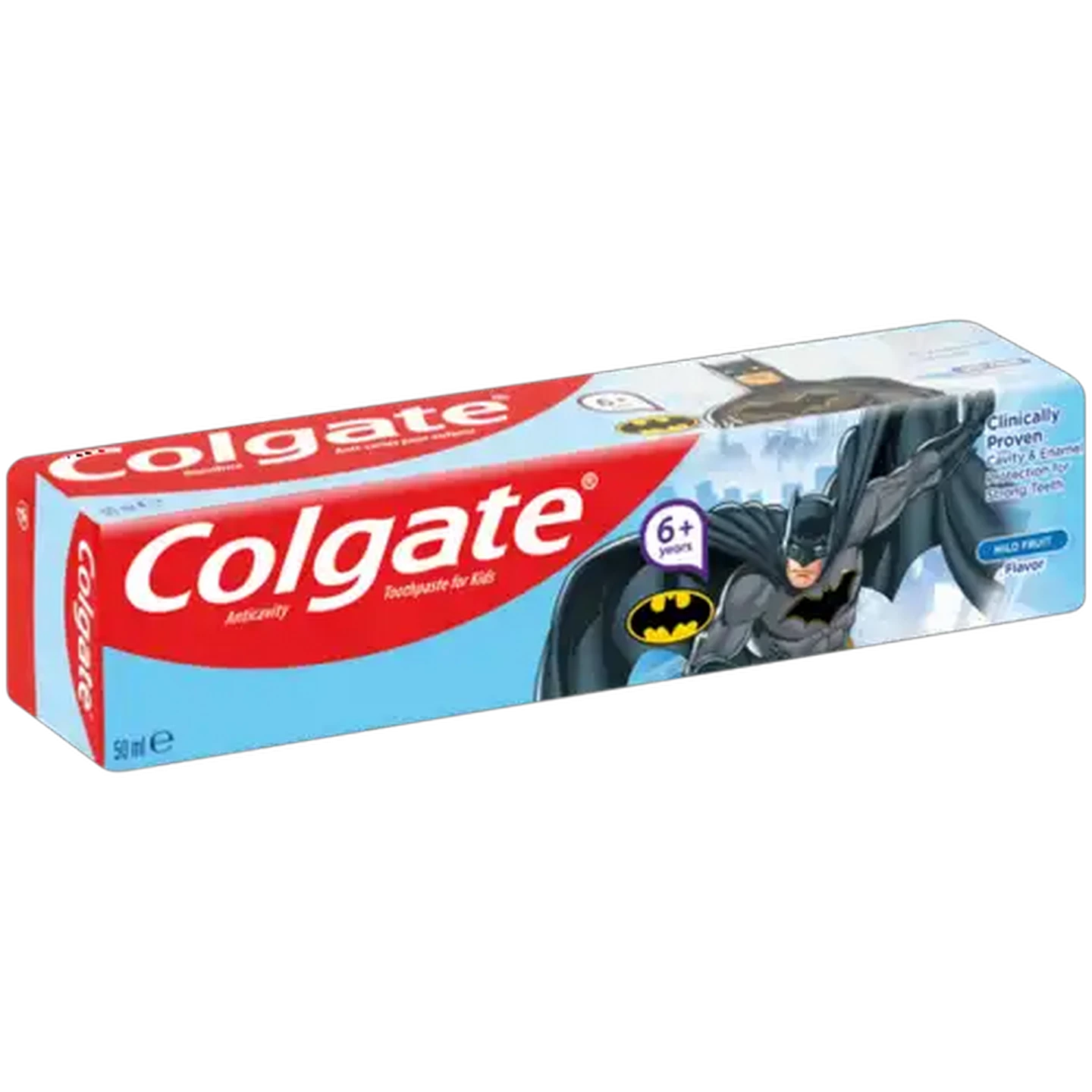 Image of Colgate Batman 6+ Years Mild Mint Flavour Cavity Protection Toothpaste 50ml