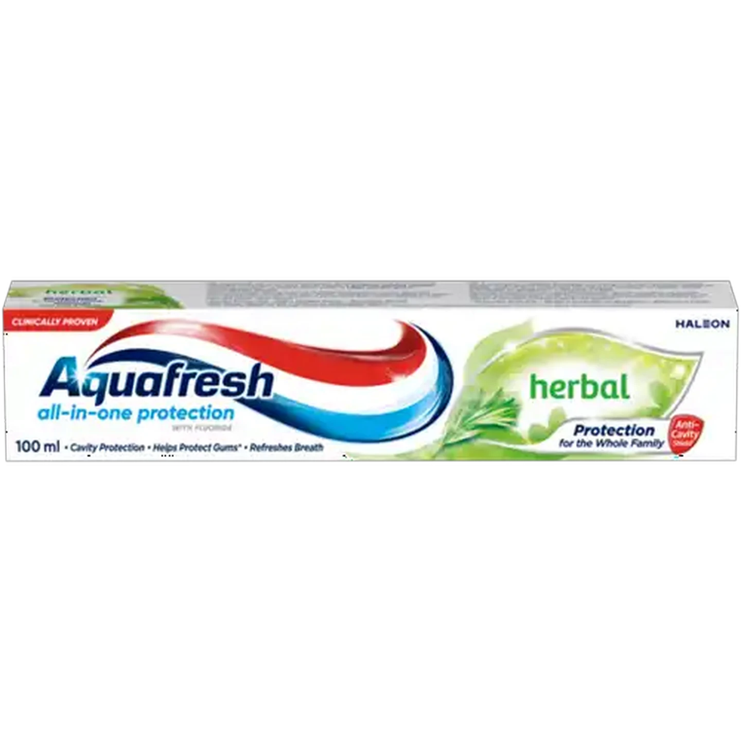 Image of Aquafresh All-in-One Protection Herbal Fluoride Toothpaste 100ml