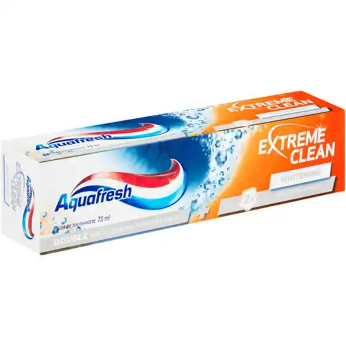 Image of Aquafresh Extreme Clean Whitening Fluoride Toothpaste 75ml