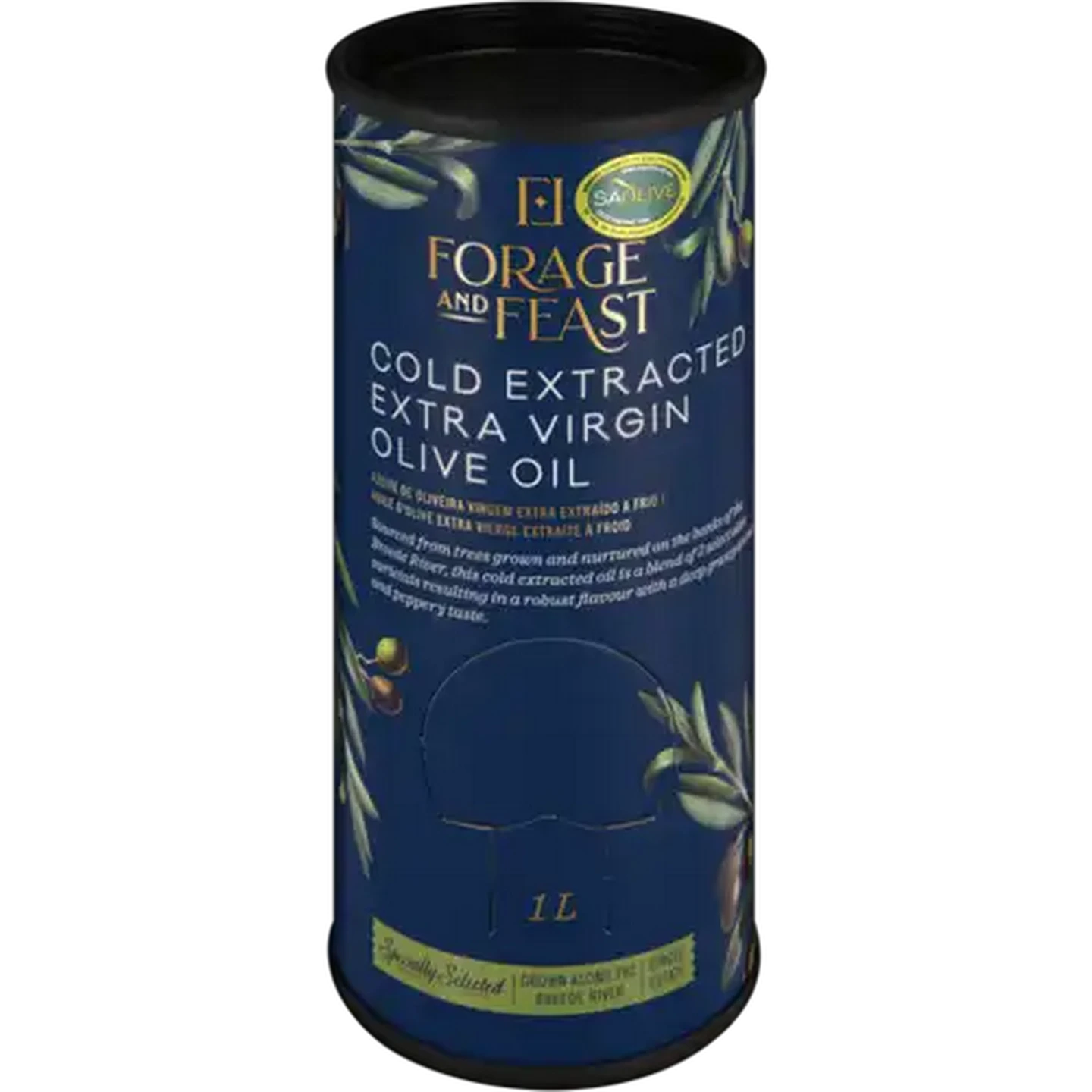 Image of Forage And Feast Cold Extracted Extra Virgin Olive Oil 1L