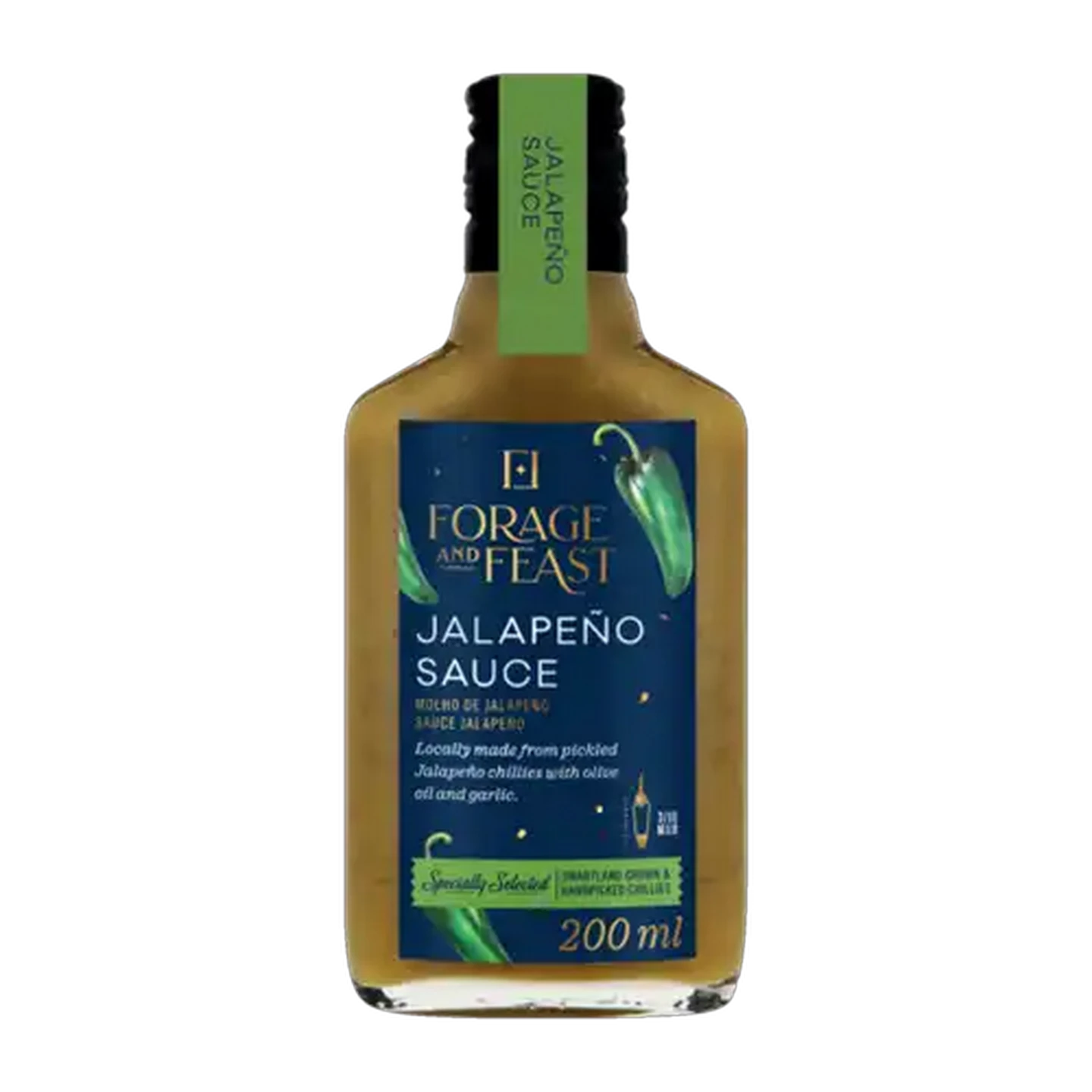Image of Forage And Feast Jalapeño Sauce 200ml