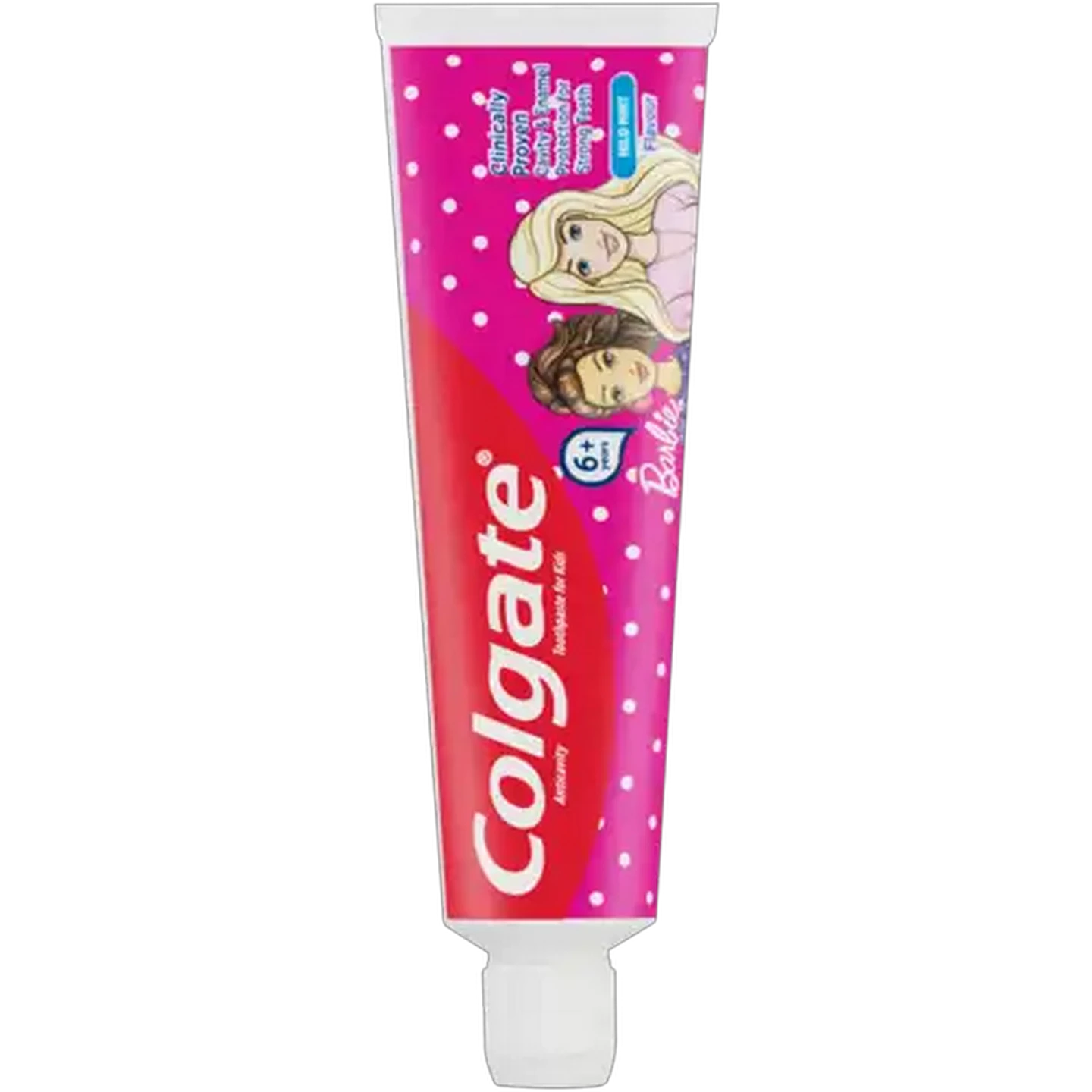 Image of Colgate Kids Mild Mint Flavour Barbie Anticavity Toothpaste 50ml