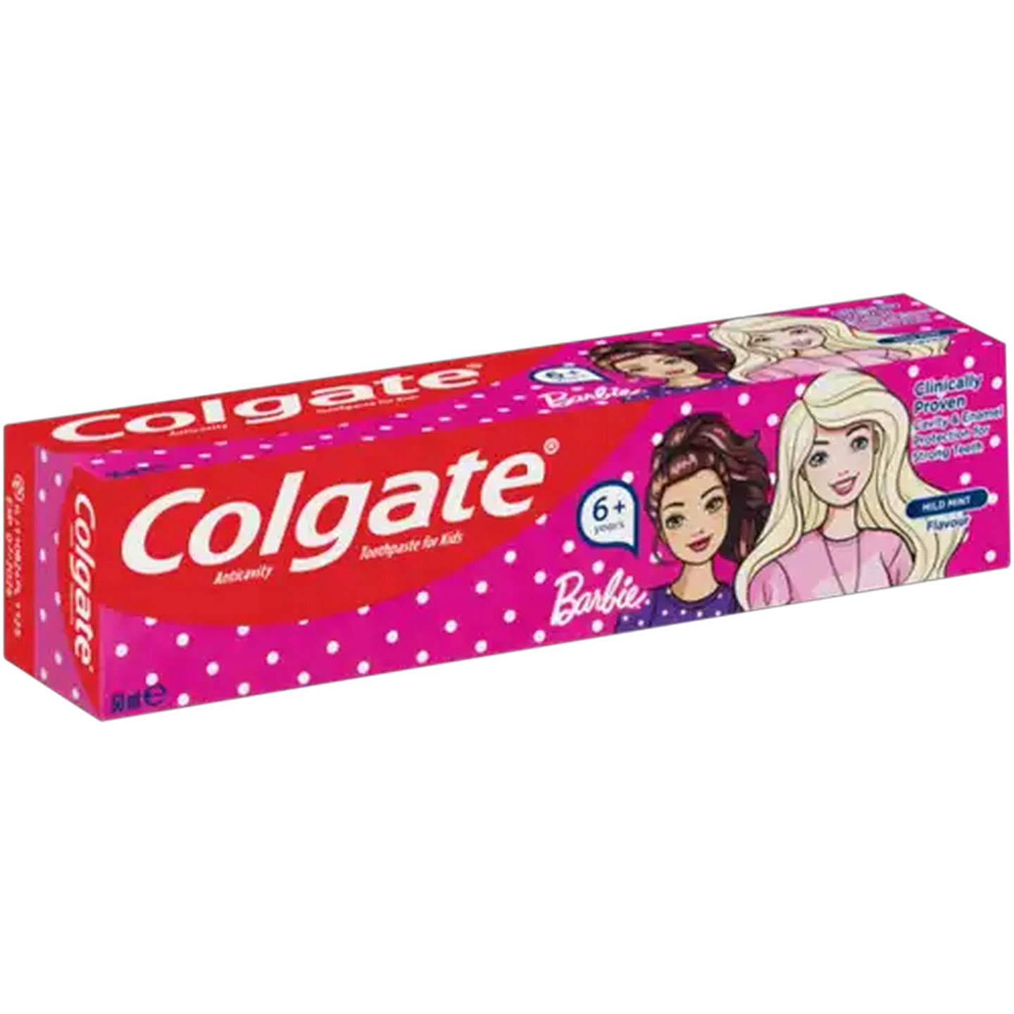 Image of Colgate Kids Mild Mint Flavour Barbie Anticavity Toothpaste 50ml