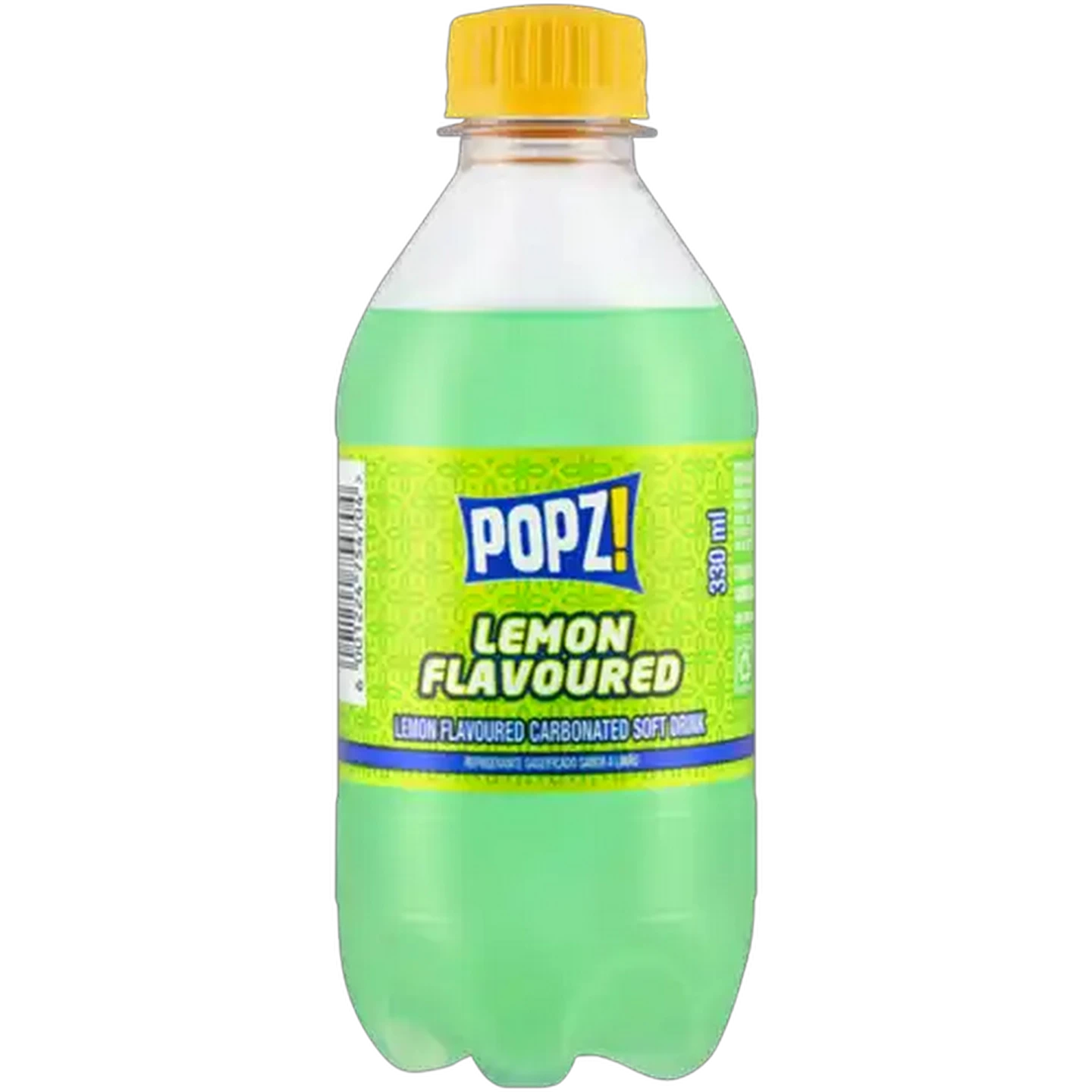 Image of Popz Lemon Flavoured Soft Drink 330ml