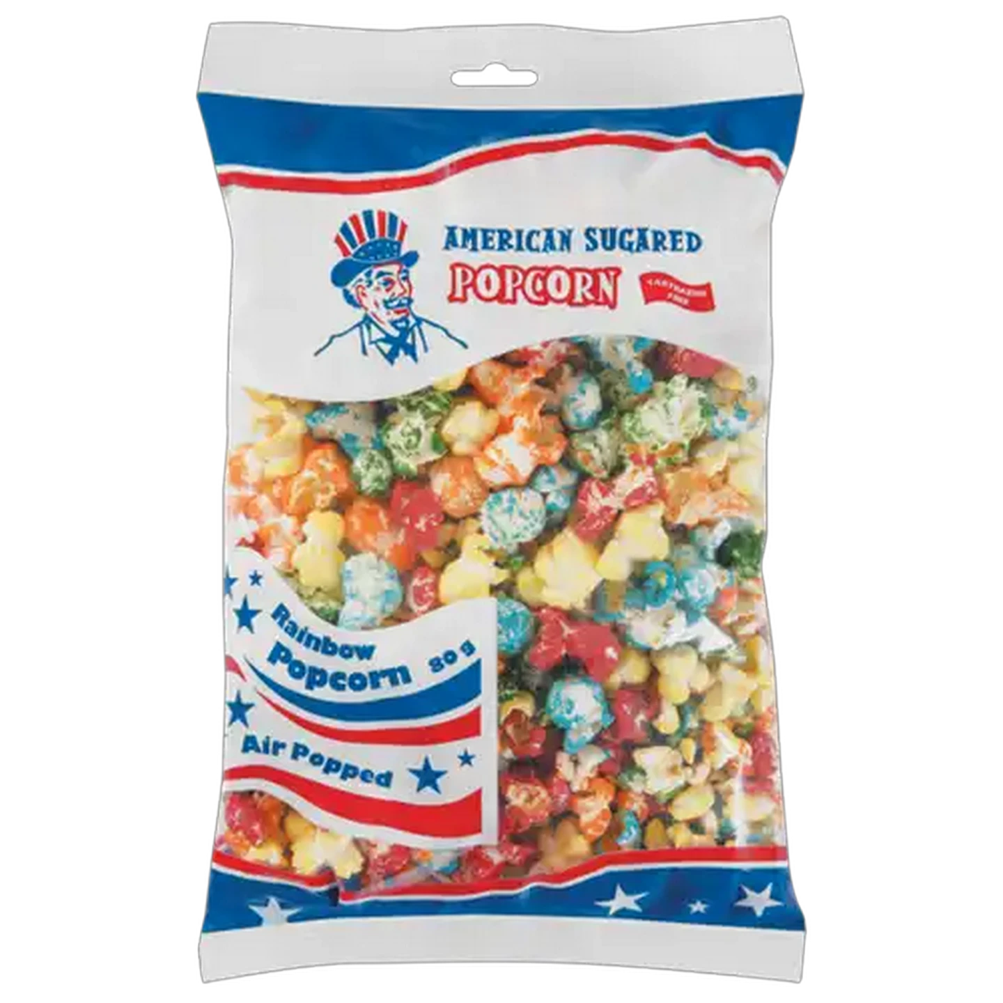 Image of American Sugared Rainbow Popcorn 80g