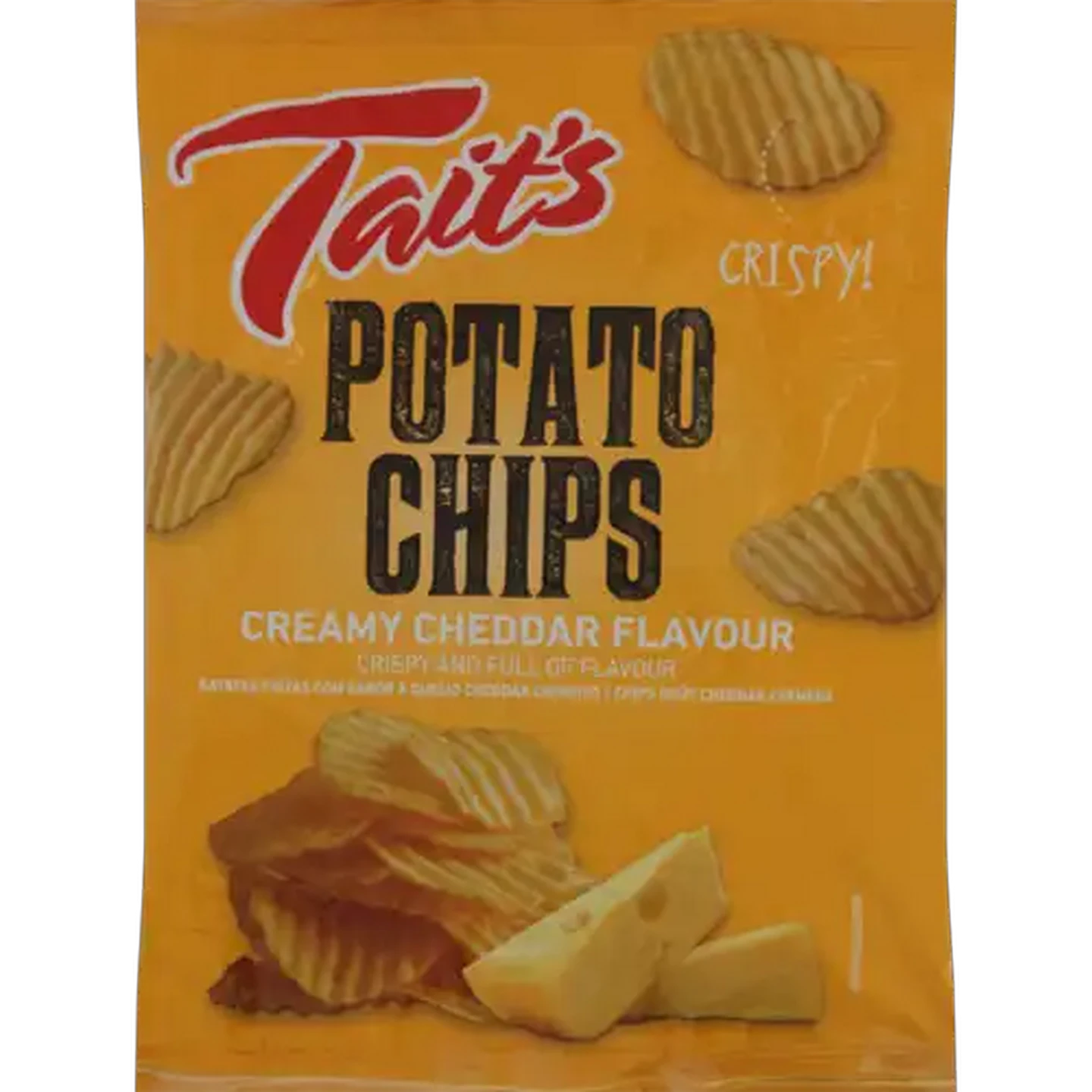 Image of Tait's Creamy Cheddar Chips 125g