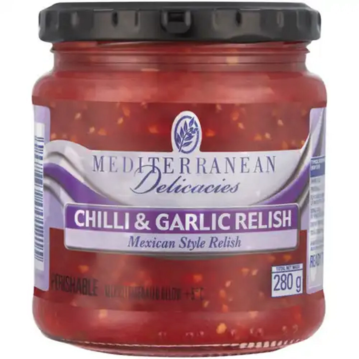 Image of Mediterranean Delicacies Chilli & Garlic Relish 280g