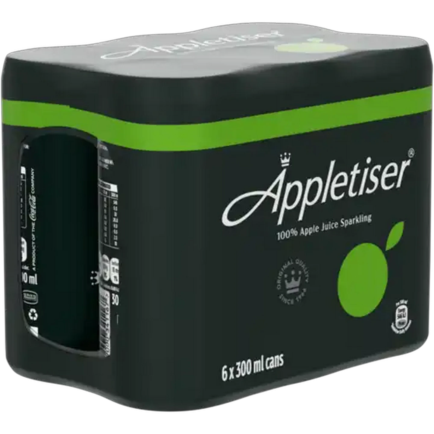 Image of Appletiser 100% Sparkling Apple Juice 6 x 300ml