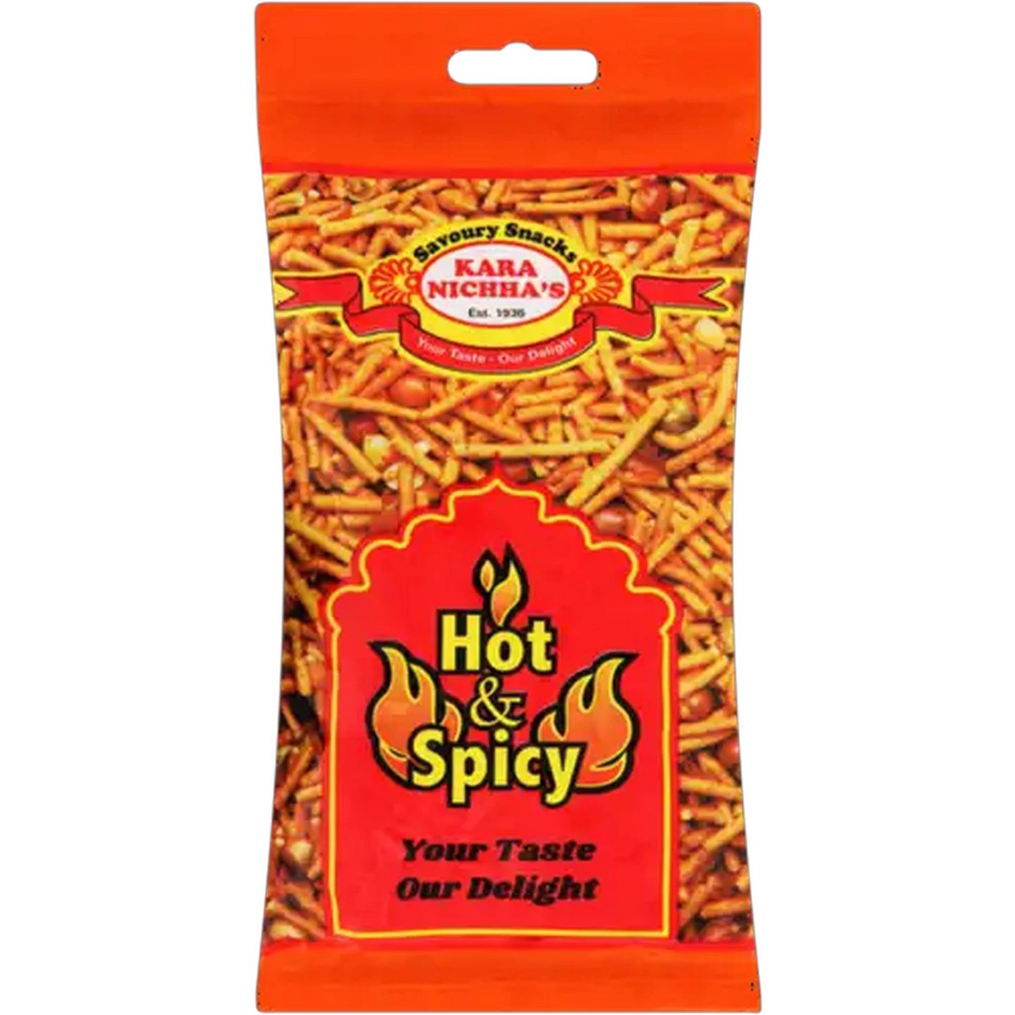 Image of Kara Nichha's Hot & Spicy Savoury Snack 100g