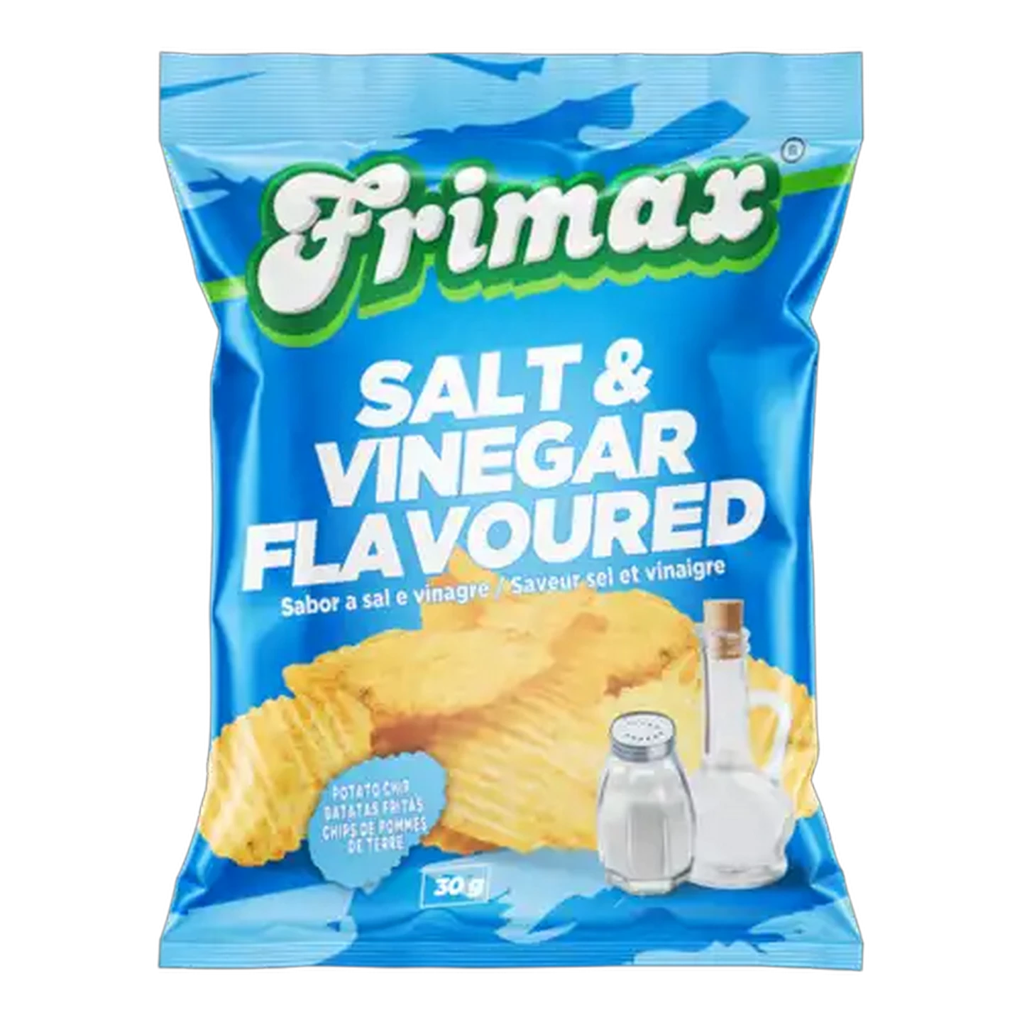 Image of Frimax Salt & Vinegar Flavoured Potato Chips 30g
