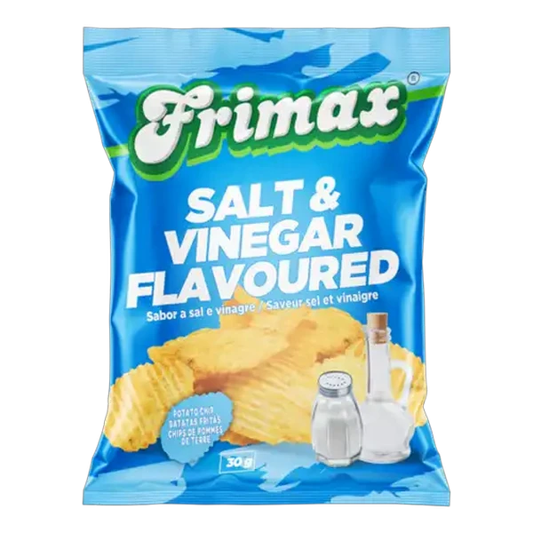 Frimax Salt & Vinegar Flavoured Potato Chips 30g