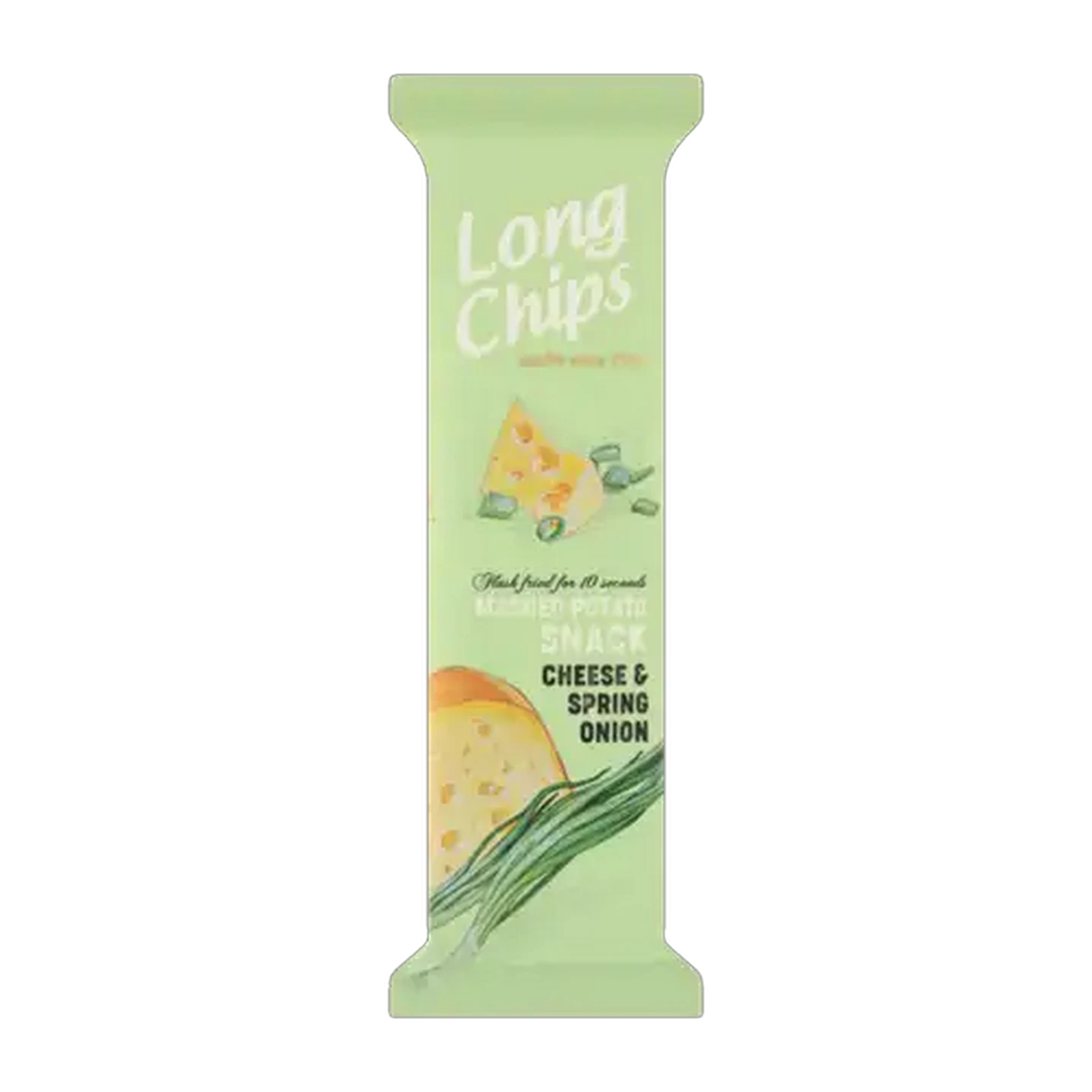 Image of Long Chips Cheese & Spring Onion Mashed Potato Snack 75g