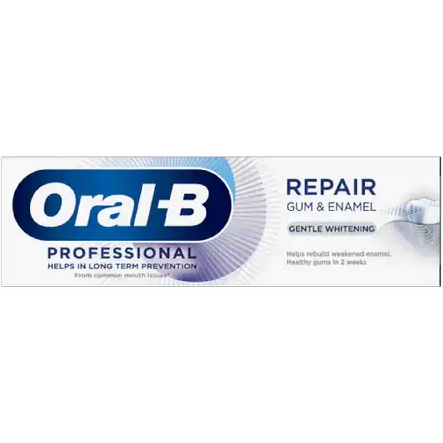 Image of Oral-B Gentle Whitening Gum & Enamel Repair Toothpaste 75ml