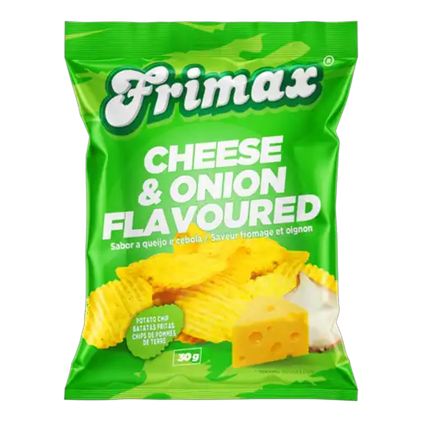 Image of Frimax Cheese & Onion Flavoured Chips 30g
