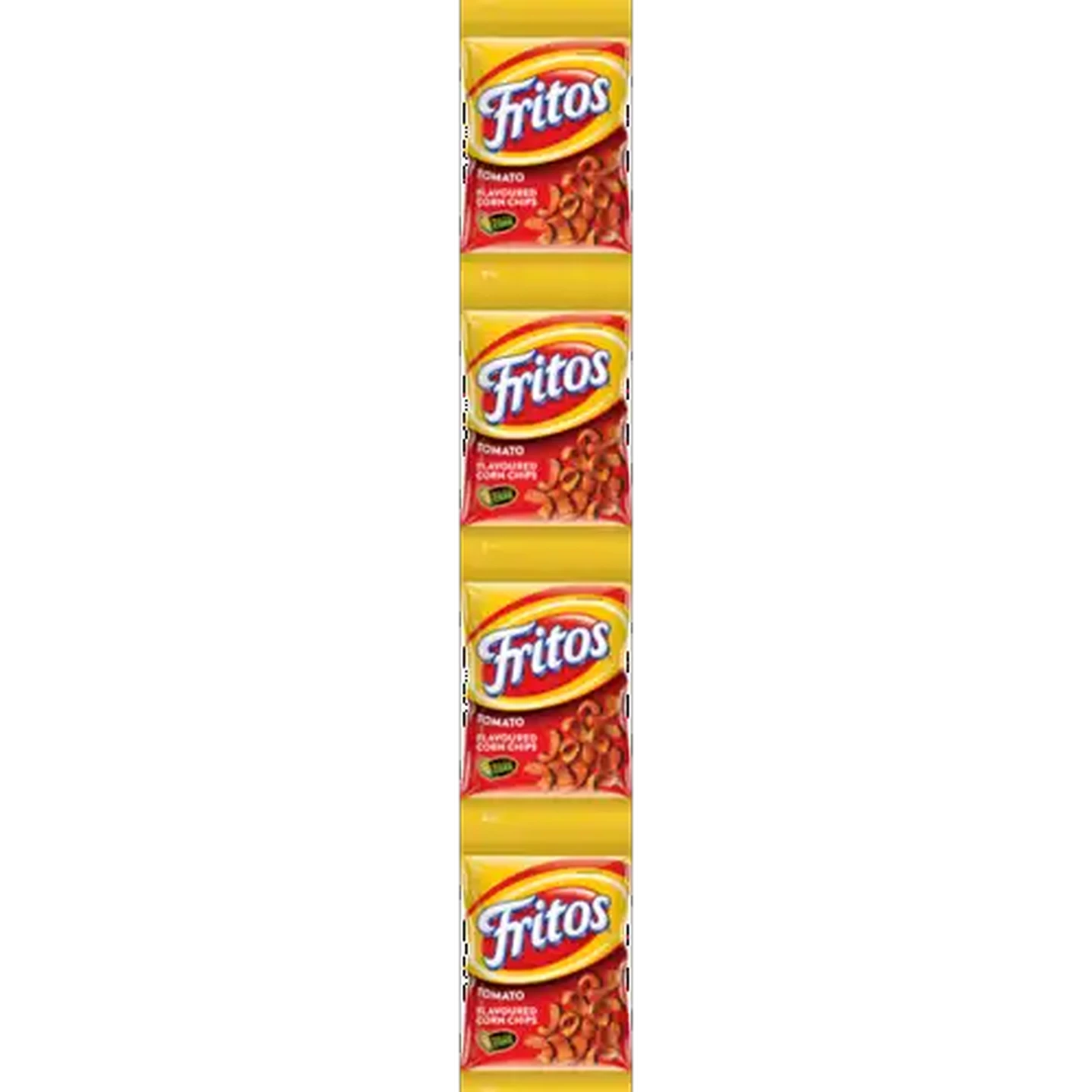 Image of Fritos Ribbons Tomato Flavoured Corn Chips 4 x 25g