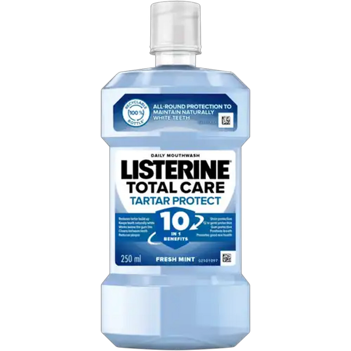 Image of Listerine Antiseptic Anti-Bacterial Tartar Control Mouthwash 250ml