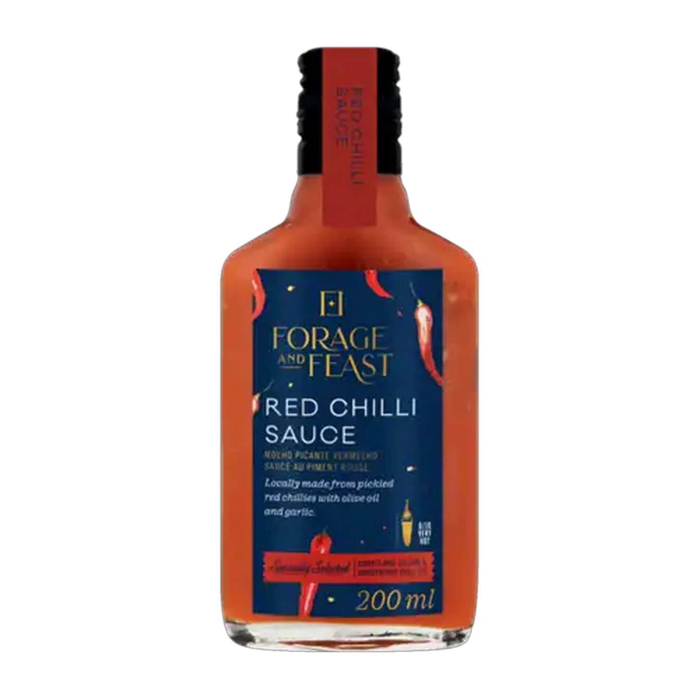 Image of Forage And Feast Red Chilli Sauce 200ml