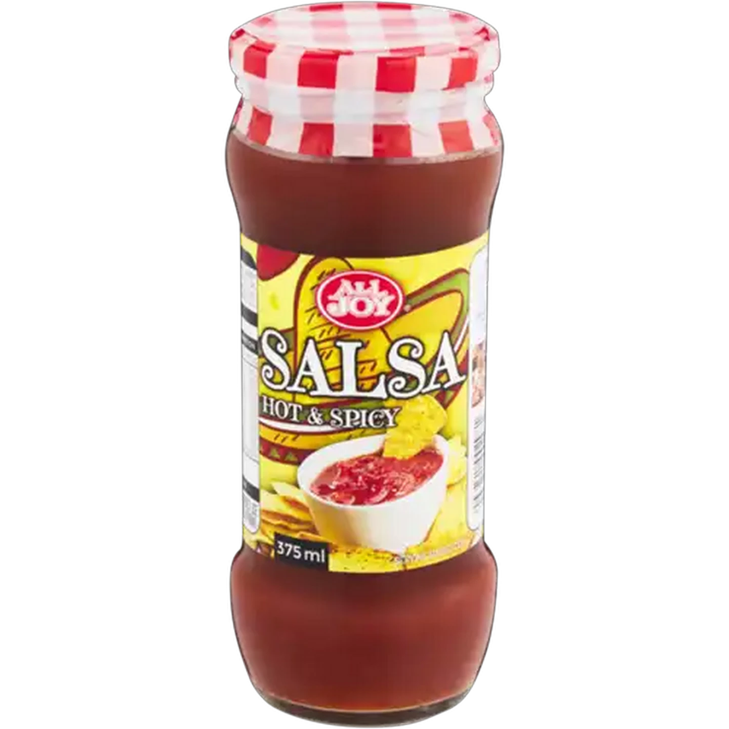Image of All Joy Hot & Spicy Salsa 375ml