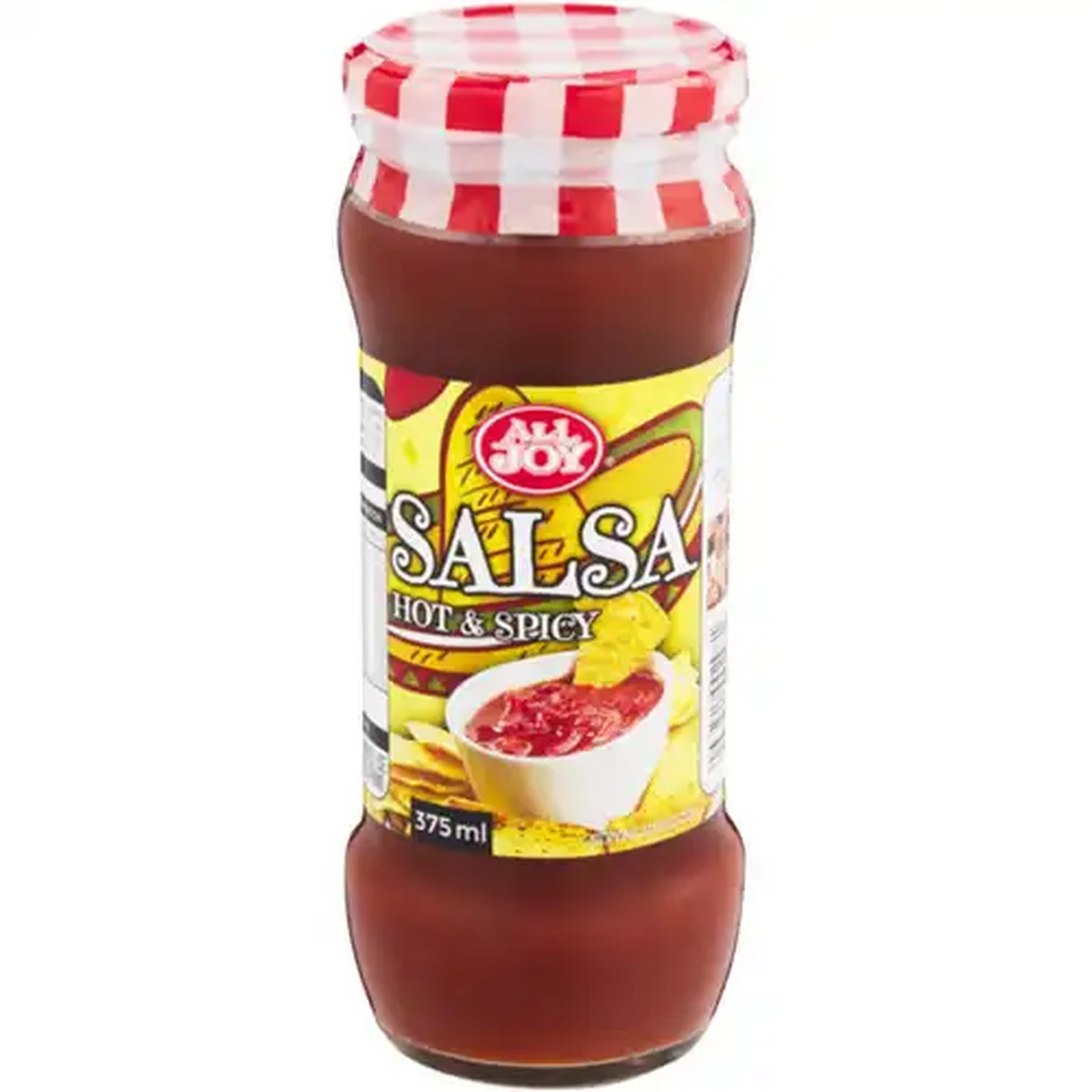 Image of All Joy Hot & Spicy Salsa 375ml