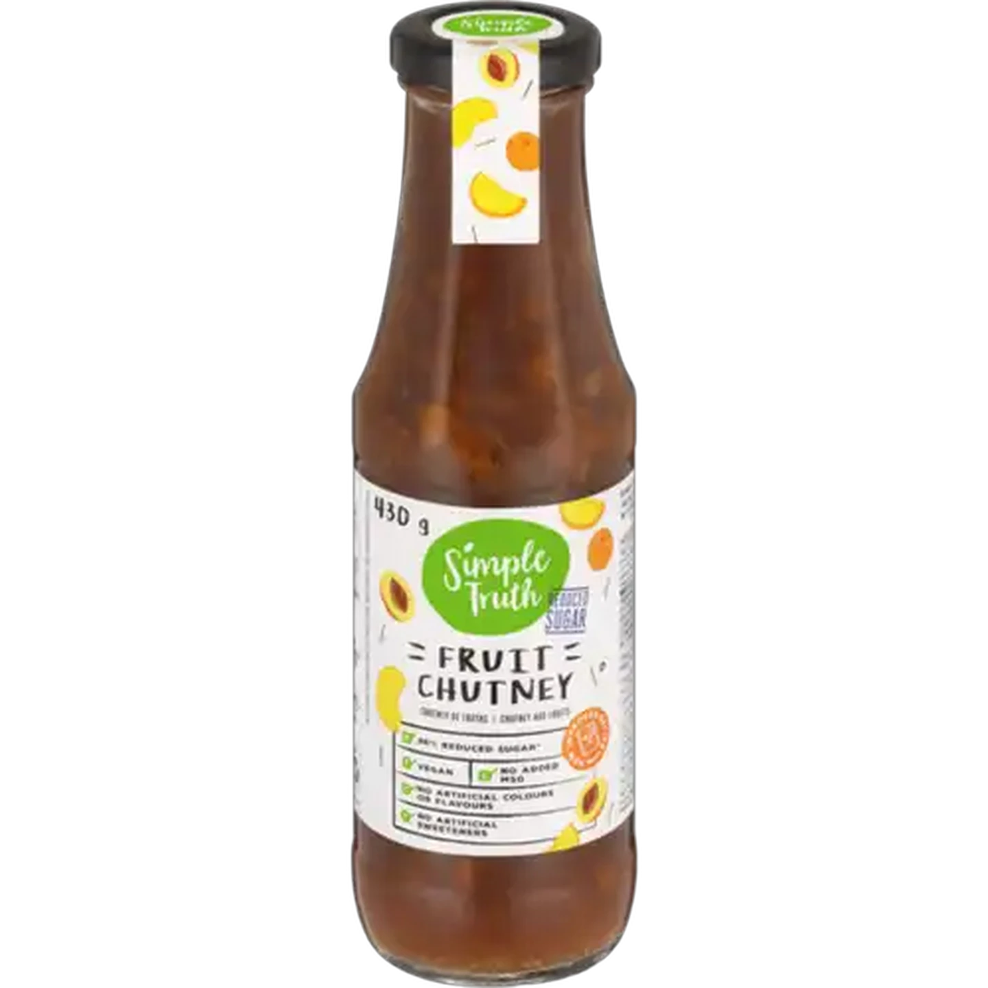Image of Simple Truth Reduced Sugar Fruit Chutney 430g