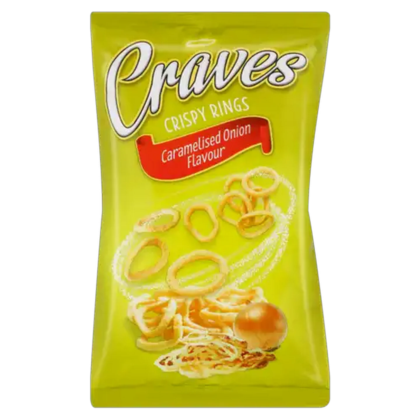 Image of Craves Caramelised Onion Flavoured Snack Rings 60g