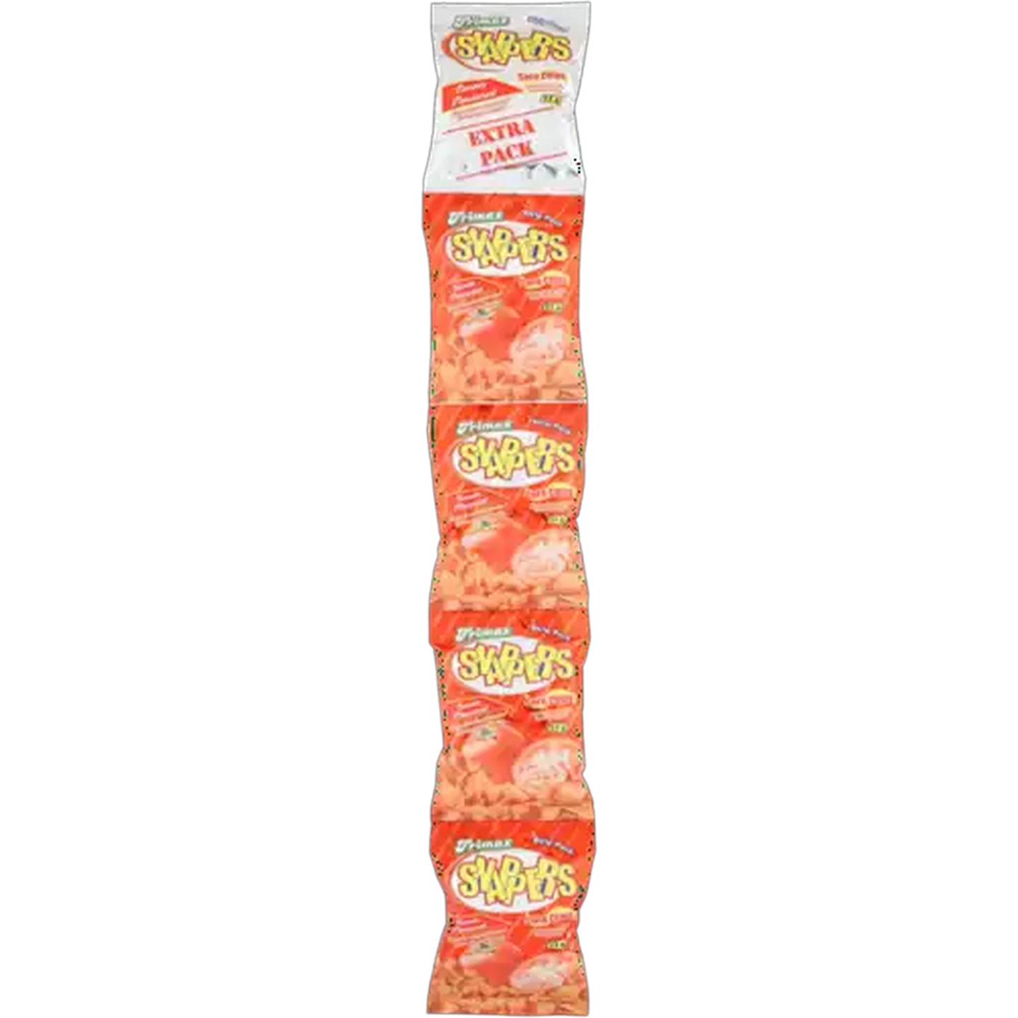 Image of Frimax Snappers Tomato Flavoured Corn Chips Strip Pack 4 x 22g