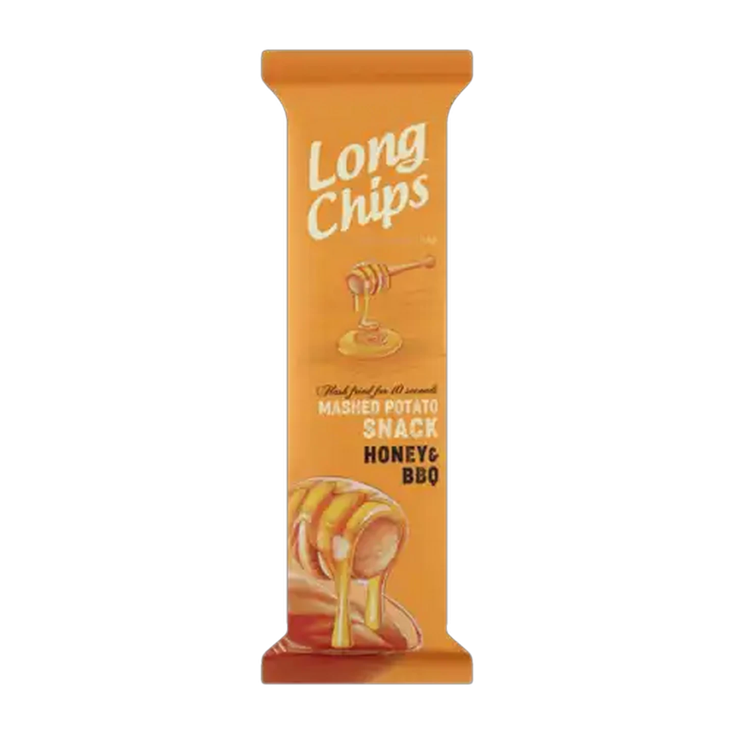 Image of Long Chips Honey & BBQ Mashed Potato Snack 75g