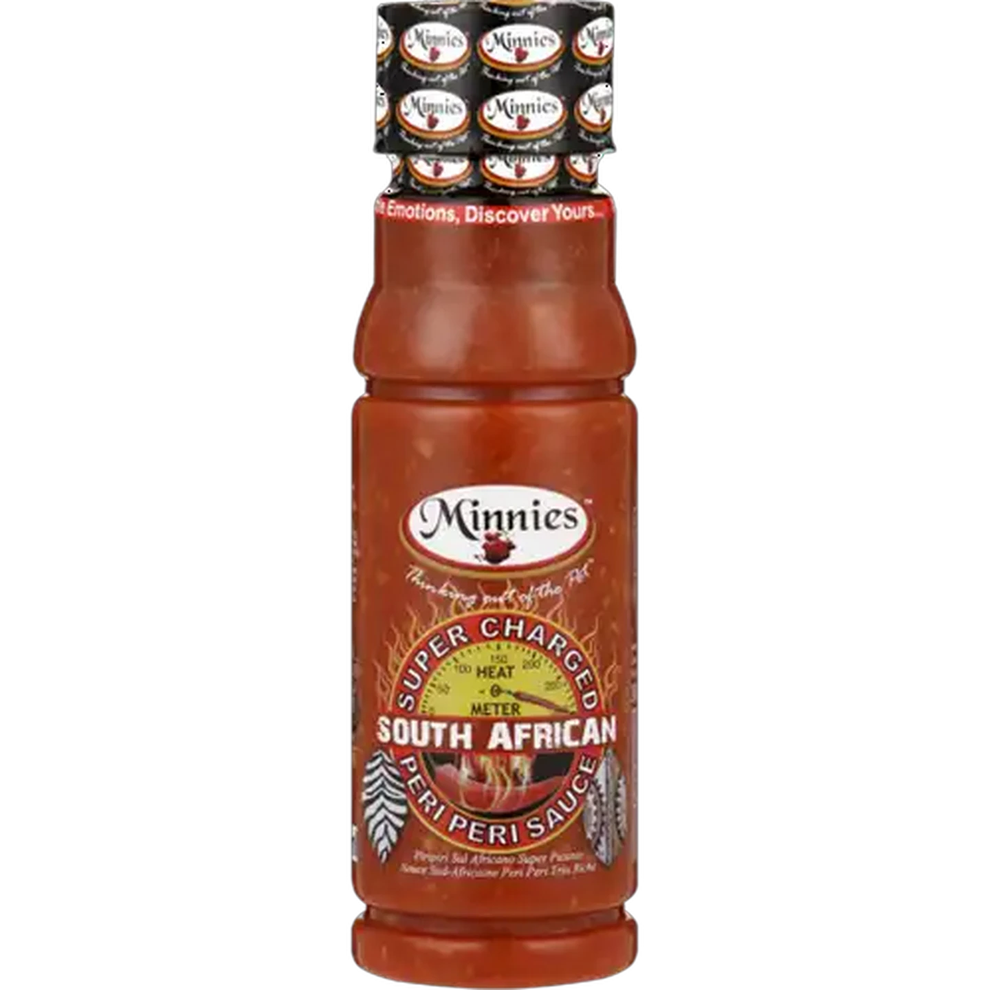 Image of Minnies Super Charged Peri Peri Sauce 250ml