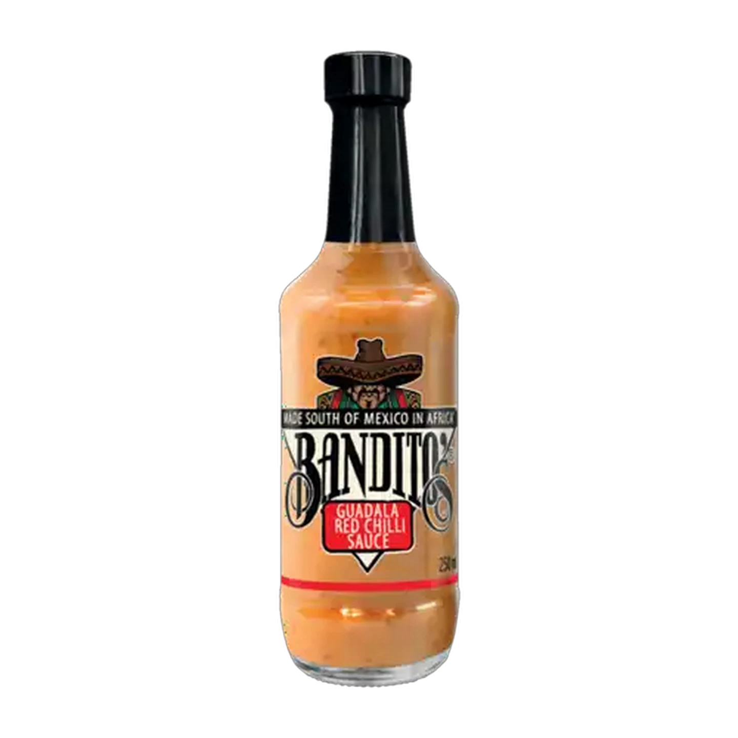 Image of Bandito's Guadala Red Chilli Sauce 250ml