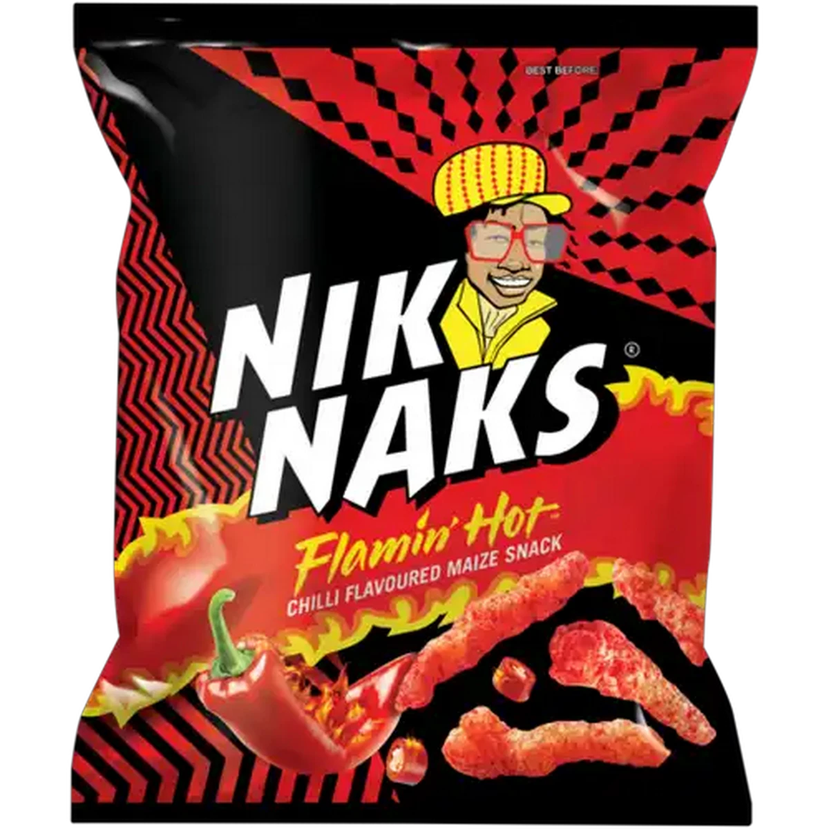 Checkers Sixty60 | NikNaks Flamin Hot Chilli Flavoured Maize Snack