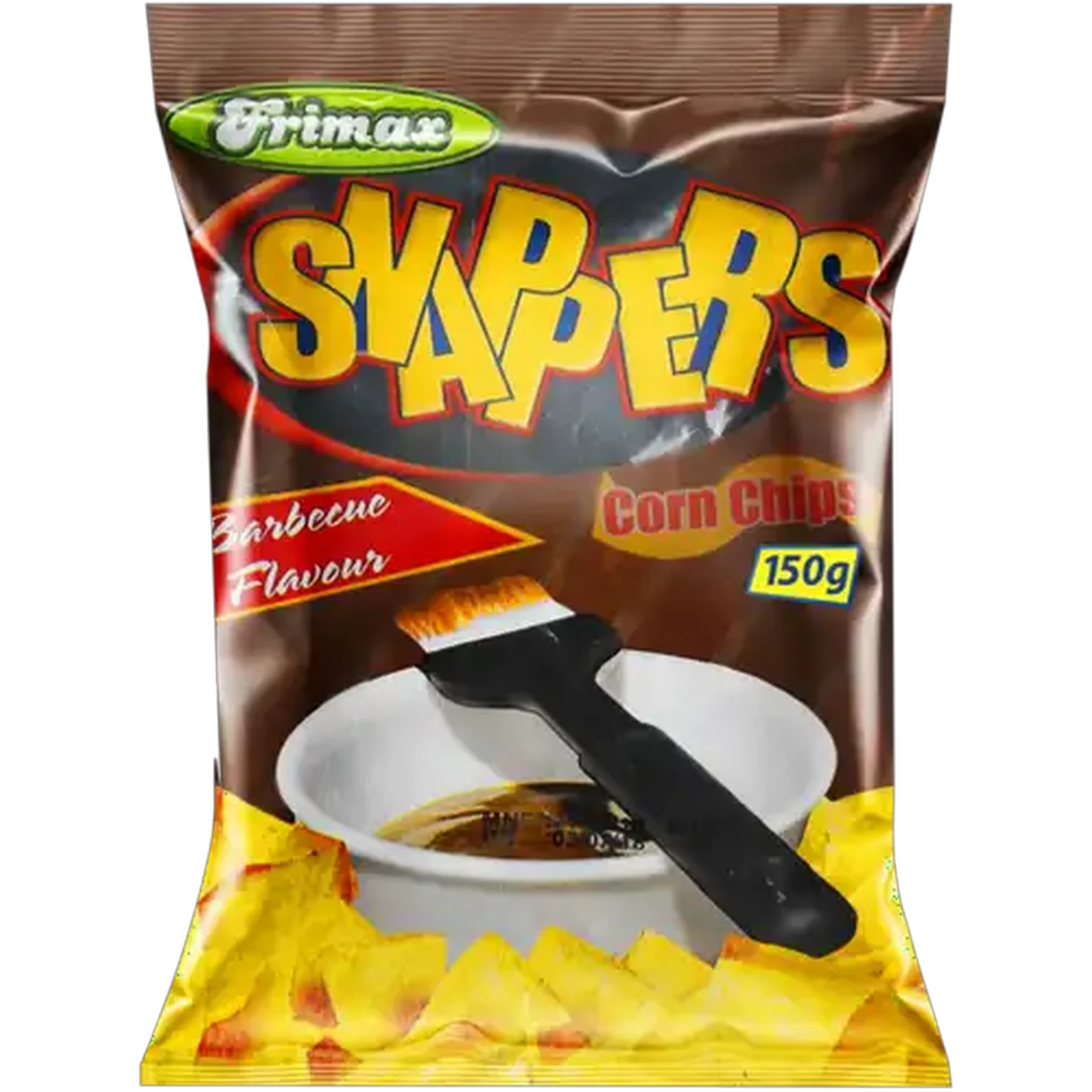Image of Frimax Snappers Barbeque Flavoured Corn Chips 150g