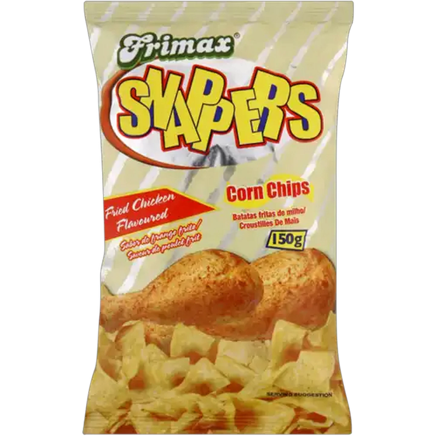 Image of Frimax Snappers Fried Chicken Flavoured Corn Chips 150g